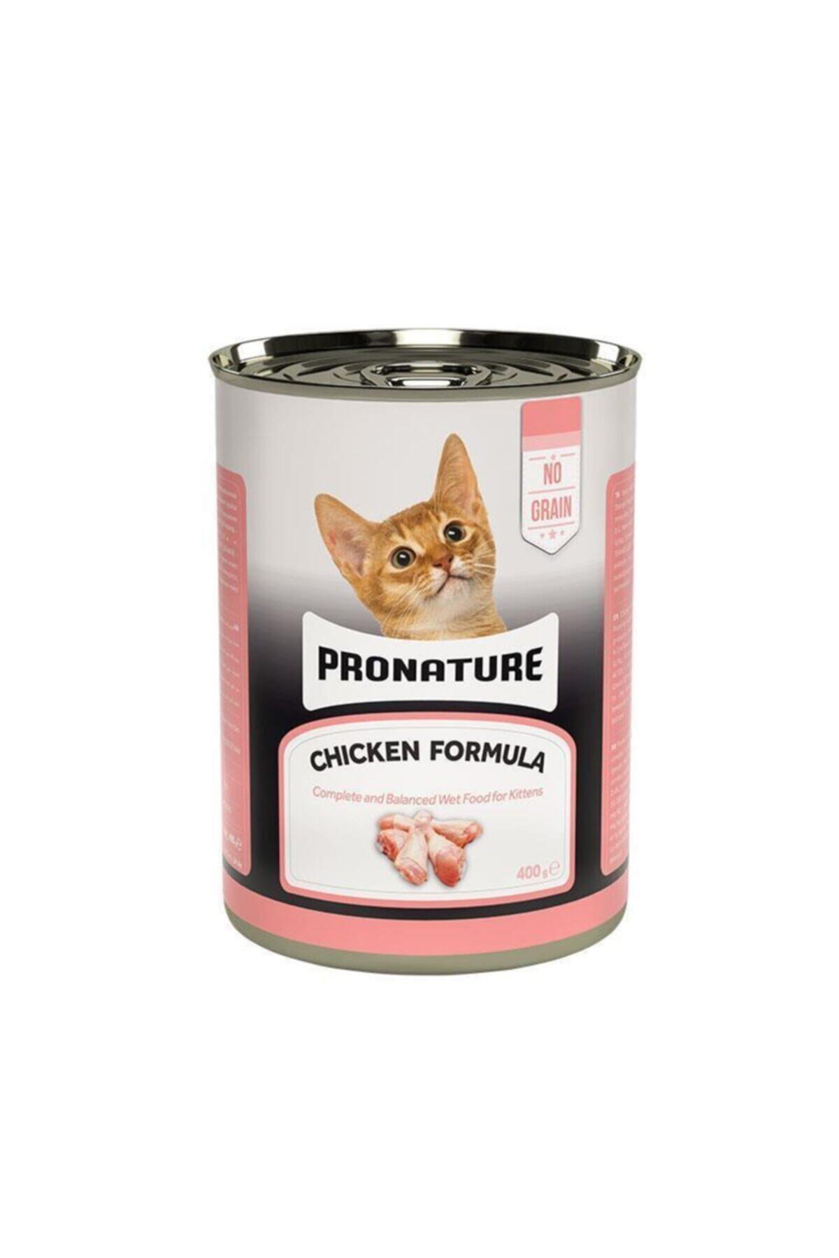 Vancat Pronature Tavuklu Yavru Kedi Yaş Mama 400 Gr