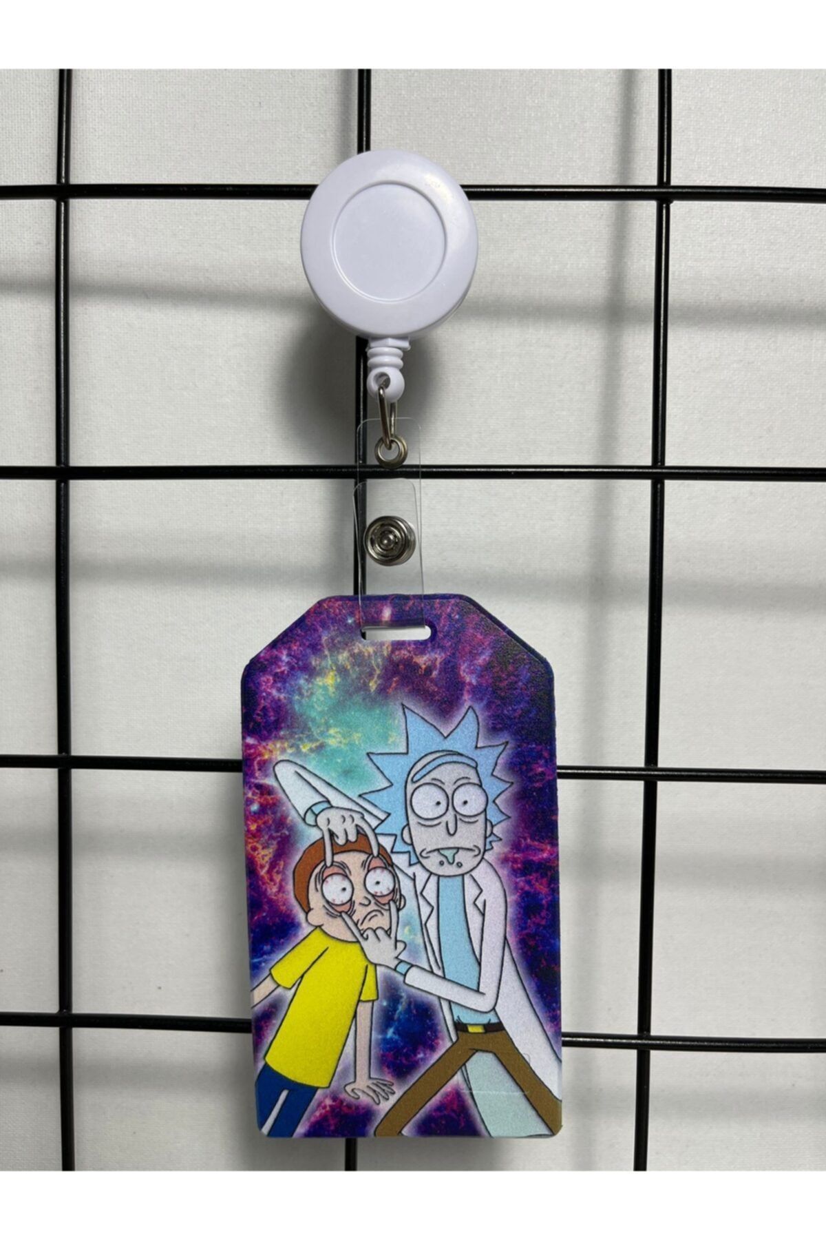 KÜP AKSESUAR Rick And Morty Dik Yaka Kart Kılıfı