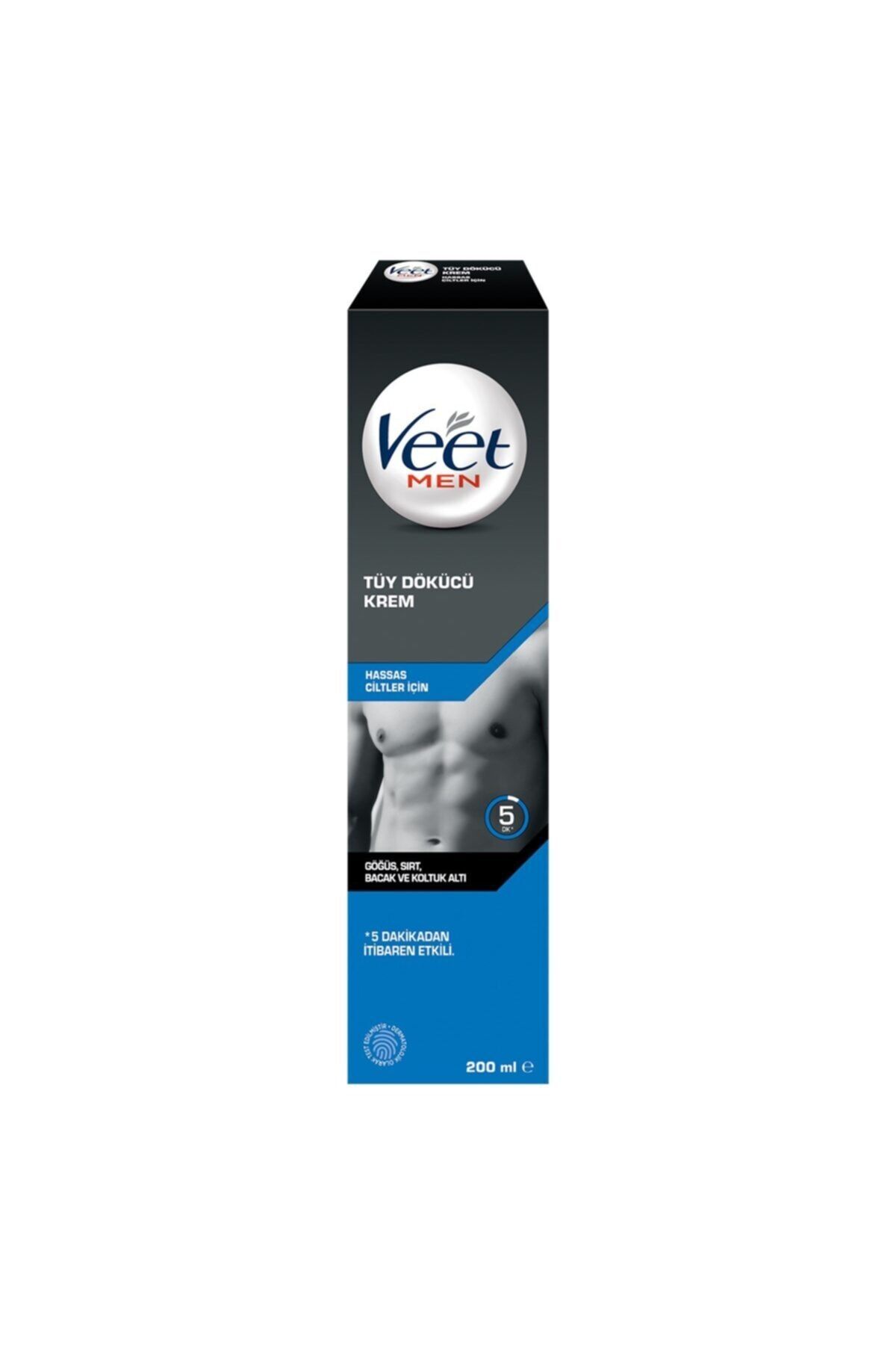 Veet Men Tüy Dökücü Krem Hassas Ciltler 200 Ml