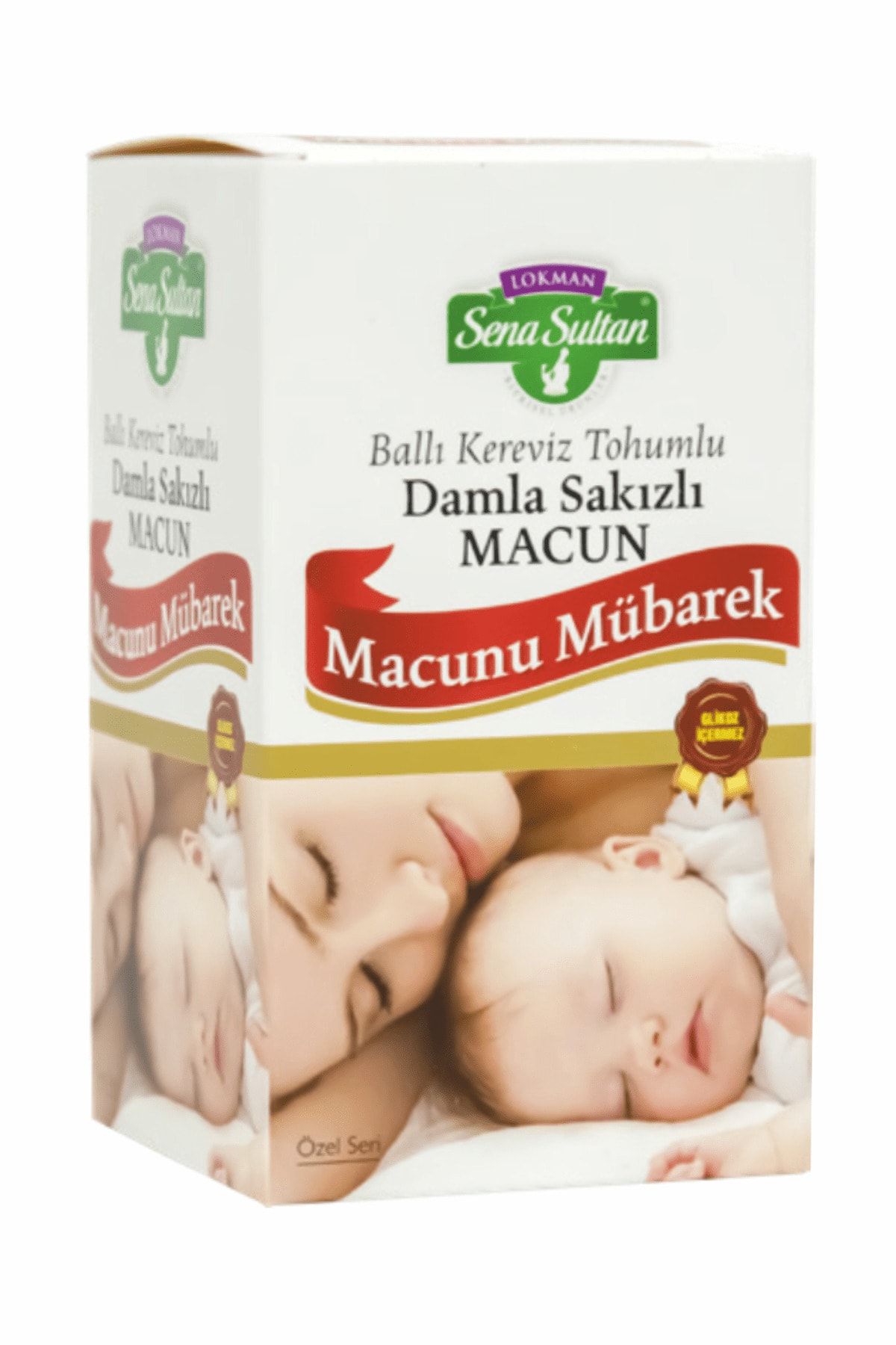 Lokman Sena Sultan Ballı Kereviz Tohumlu Damla Sakızlı Macun (macunu Mübarek) 800 Gr.
