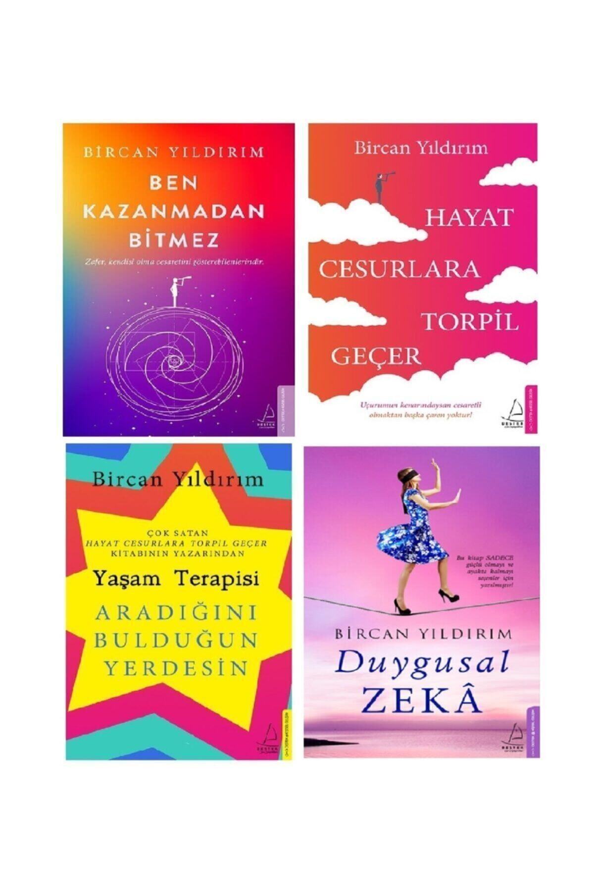 Destek Yayınları Ben Kazanmadan Bitmez Duygusal Zeka  Yaşam Terapisi  Hayat Cesurlara Torpil Geçer Kitapları