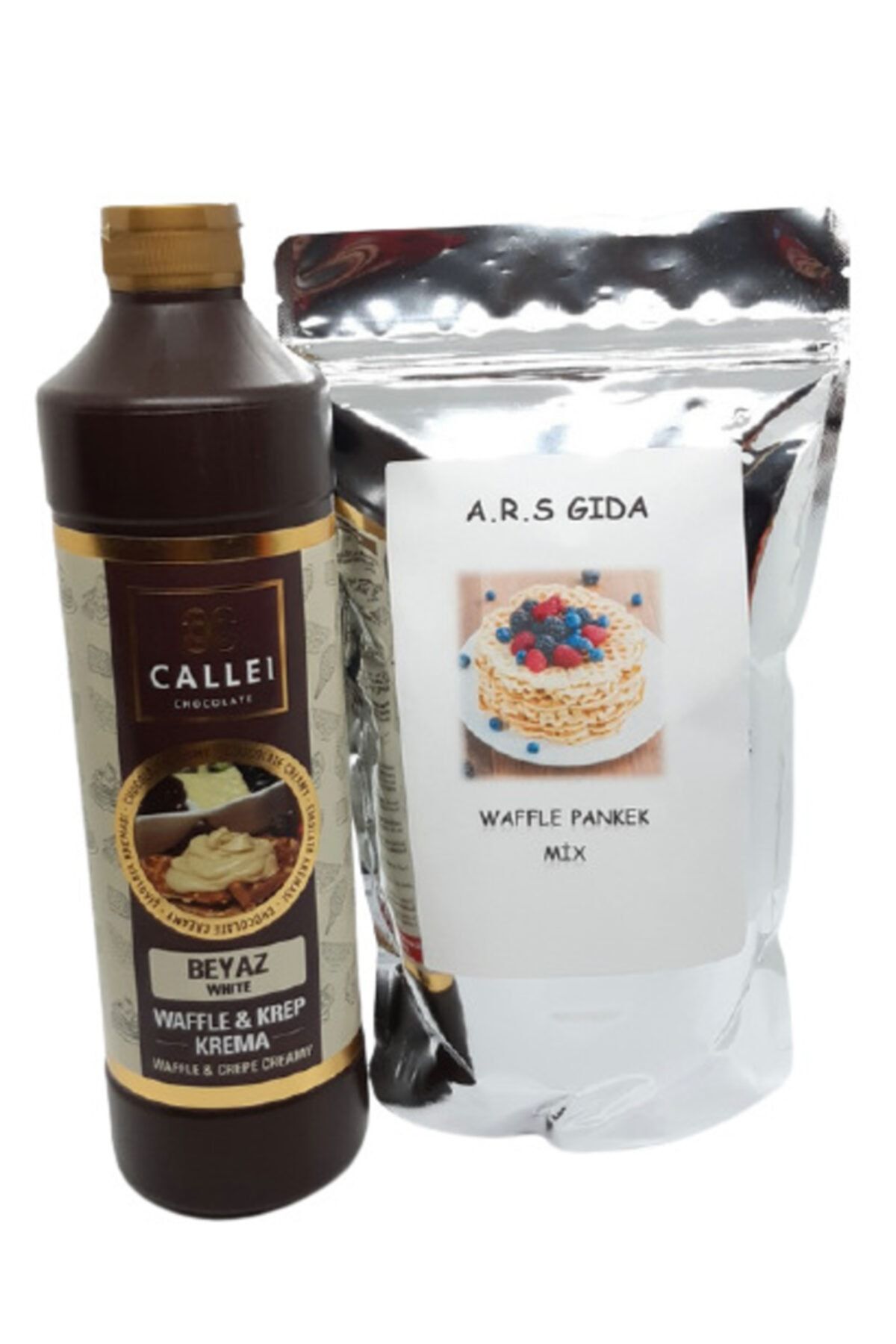 Callei Calleı Beyaz Çikolata Waffle Pankek Karışımı