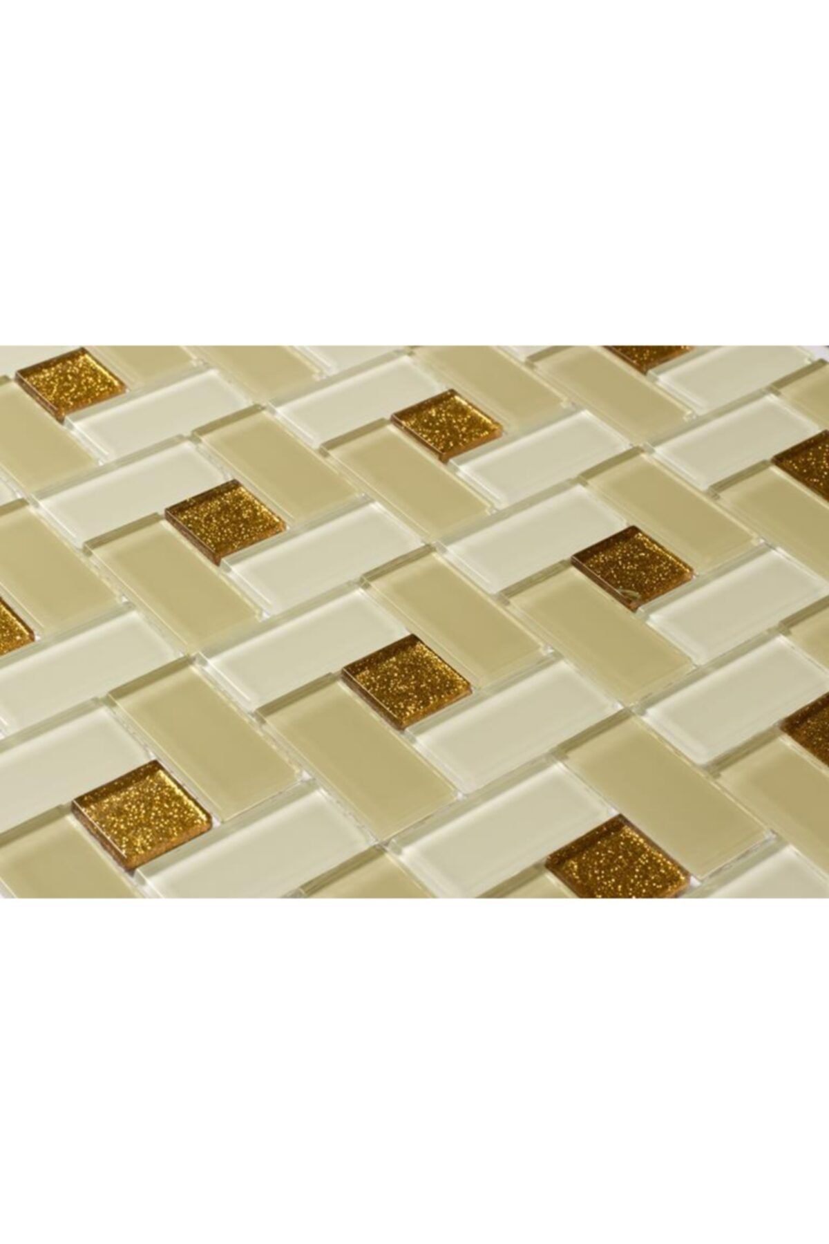yıldız cam mozaik Mutfak Tezgah Arası Kristal Cam Mozaik K 715