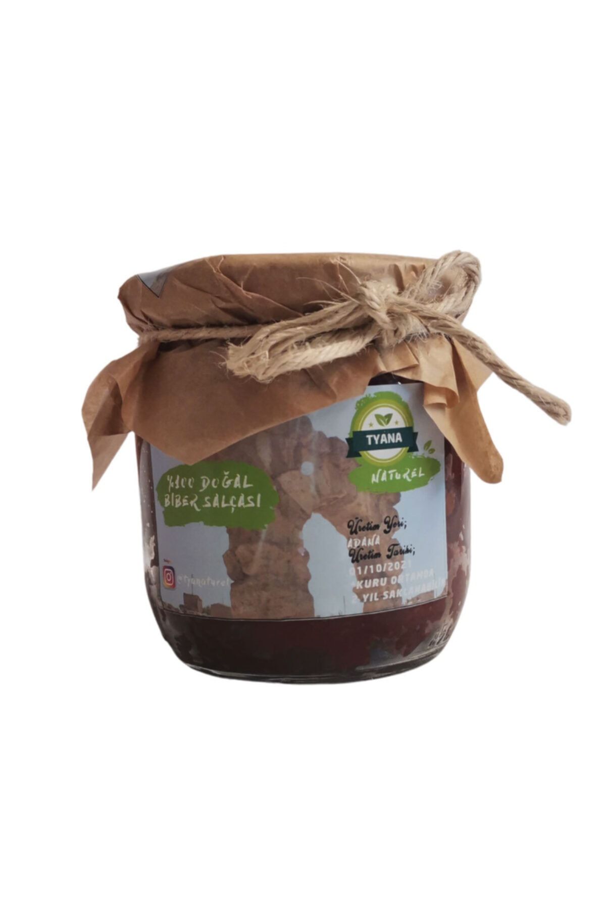 TYANA NATUREL %100 Doğal Adana Biber Salçası