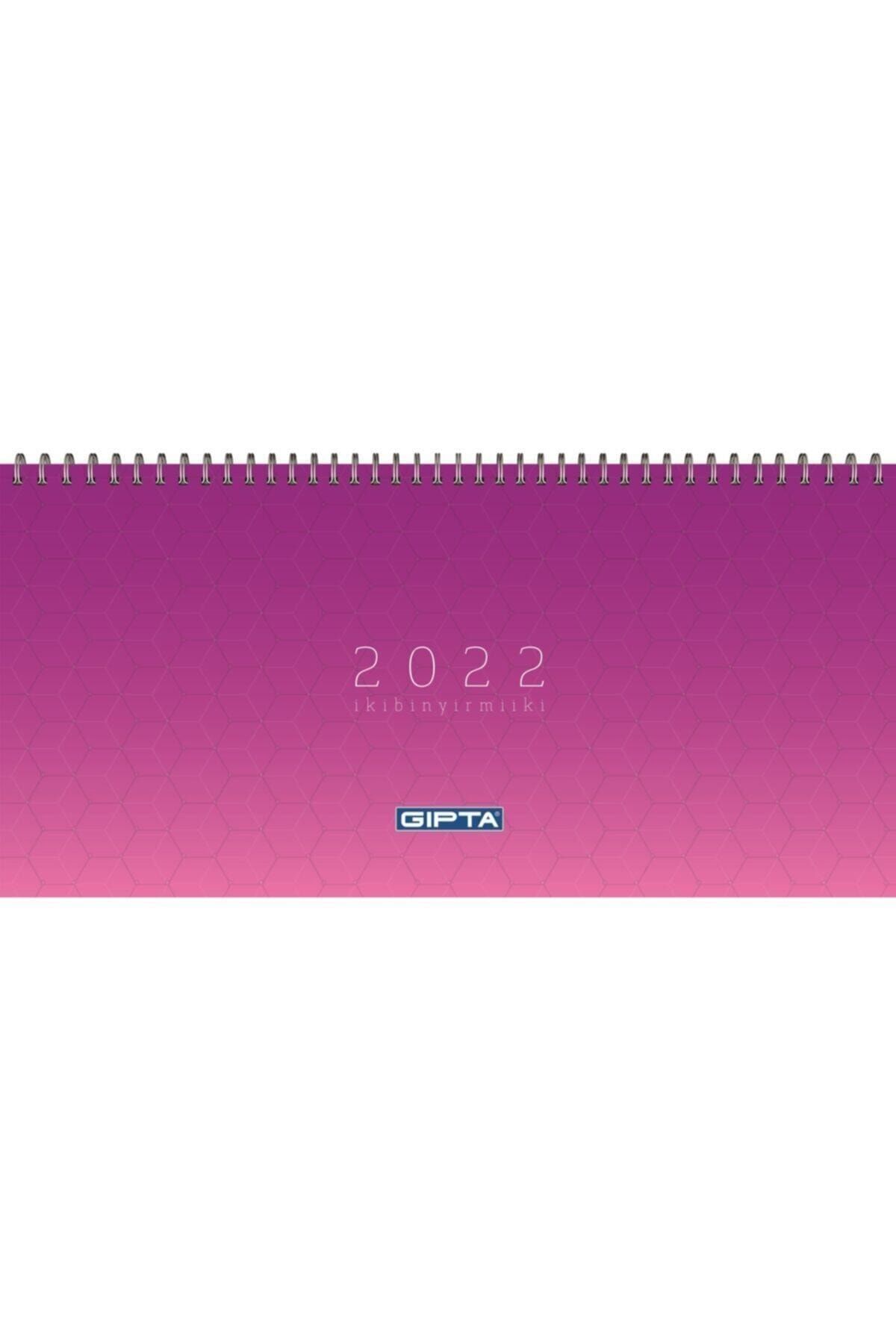 Gıpta 2022 Yılı (16x33 )cm Spralli Masa Takvimi Parc