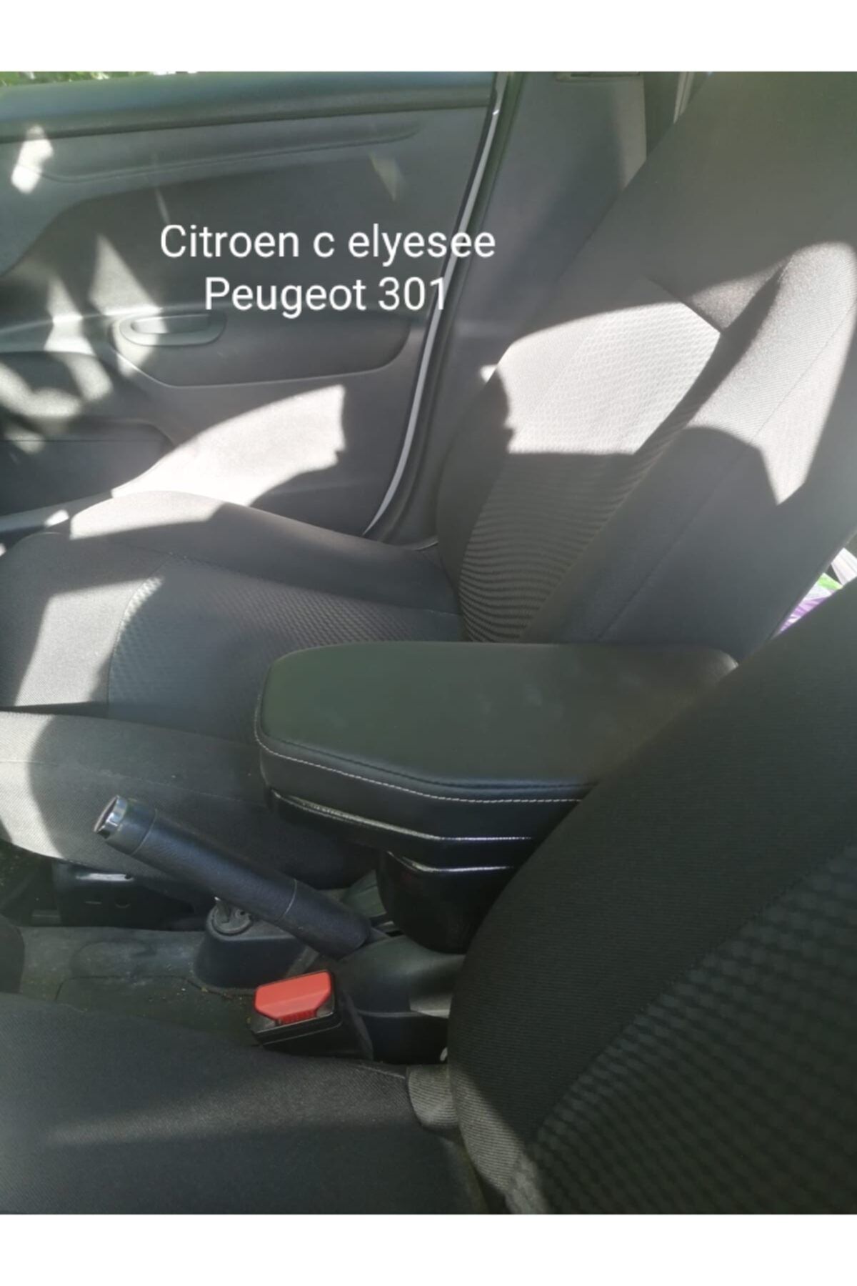 KOLÇAK DÜNYASI Citroen C Elyesee Ve Peugeot 301 Uyumlu Kol Dayama Deri Döşeme
