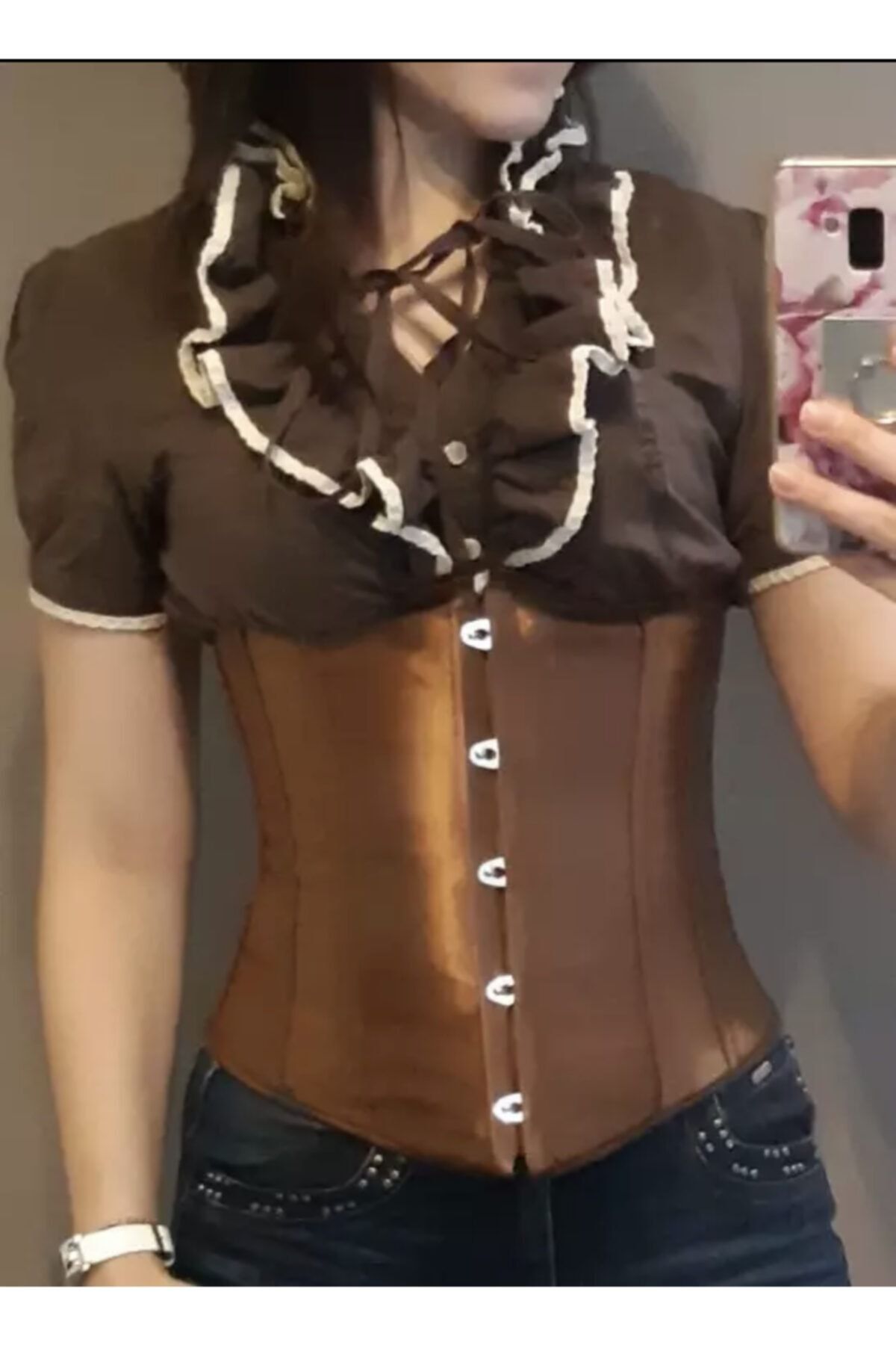 HERA BELLA Gotik Victorian Vintage Bel Korse Corset