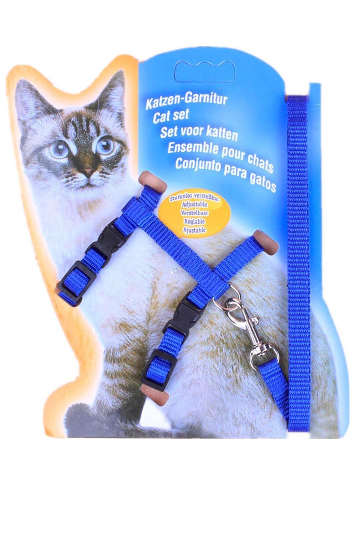 Trendpoint Kedi Göğüs Tasması Ve Gezdirme Seti