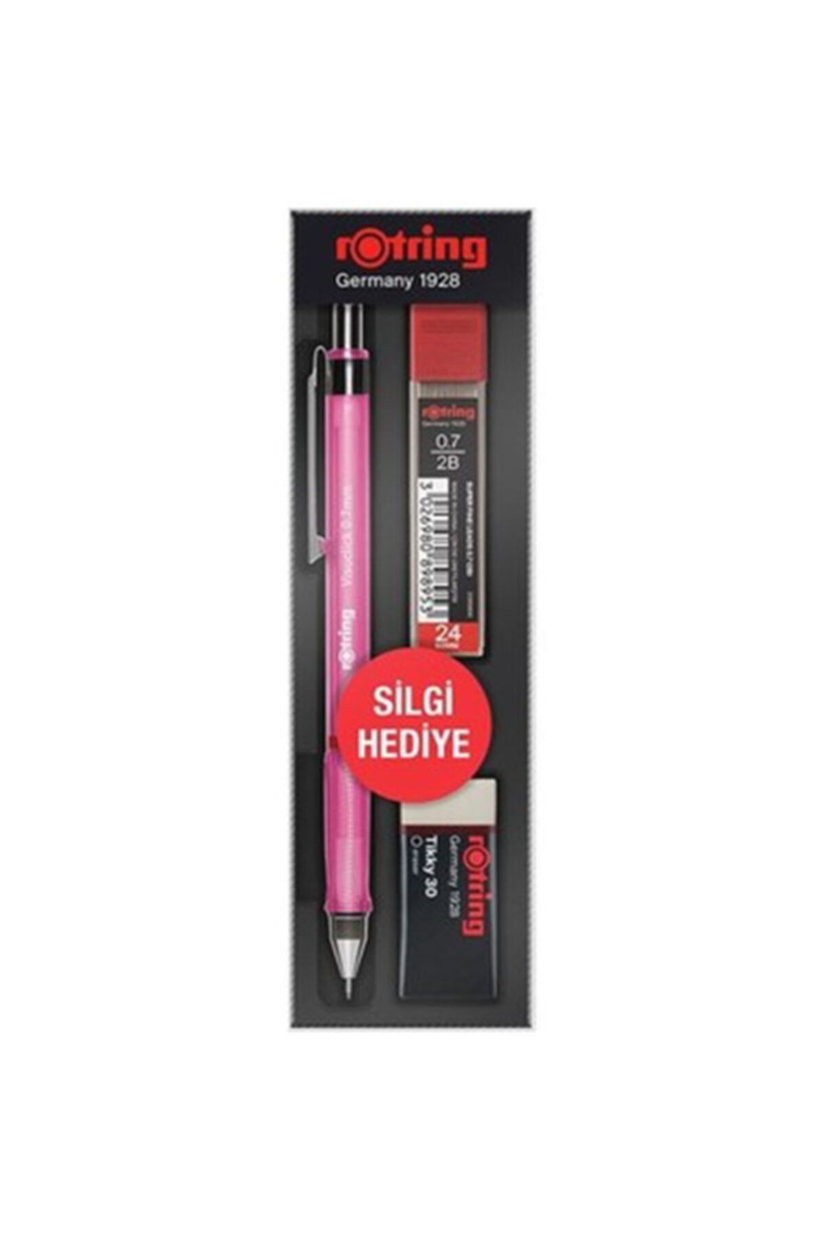 Rotring Visuclick 0.7 Uçlu Kalem Seti Pembe