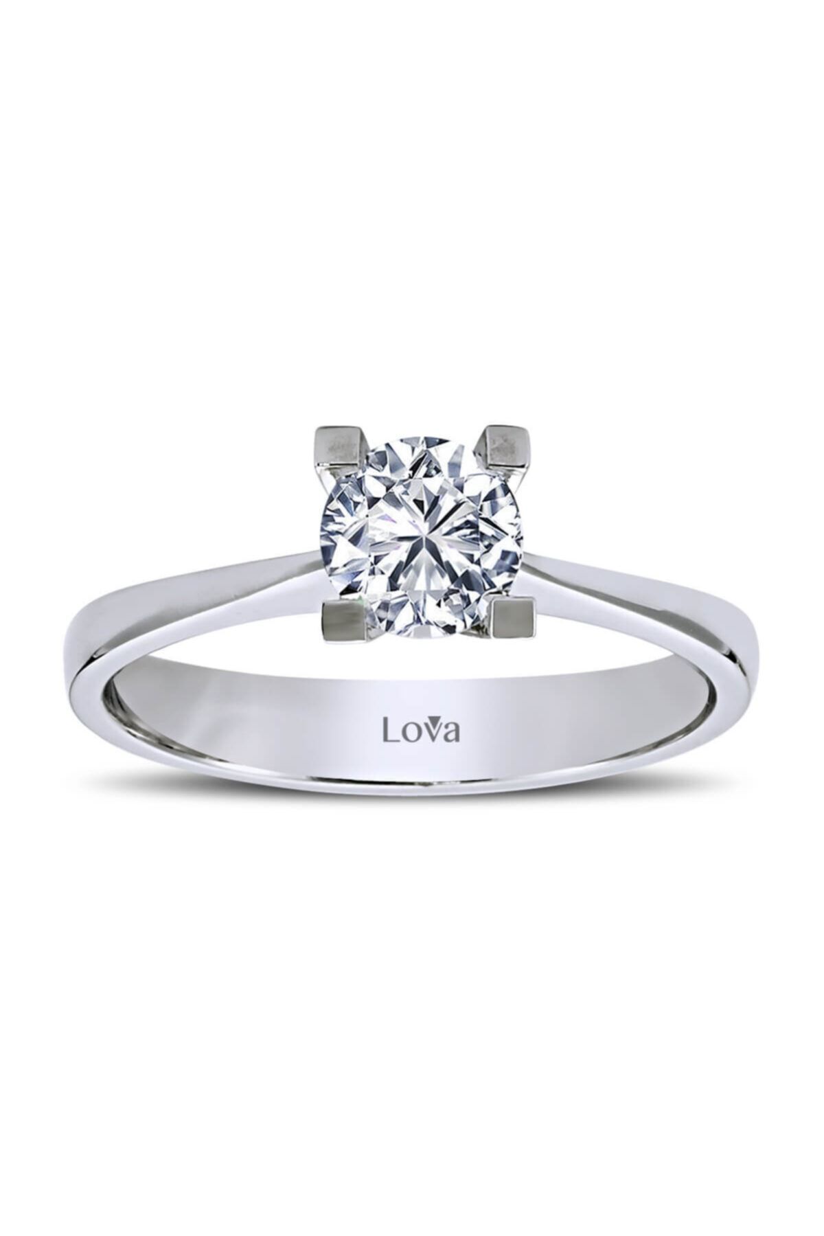 Lova G Renk 0,65 Karat Pırlanta Tektaş Yüzük - 1030005