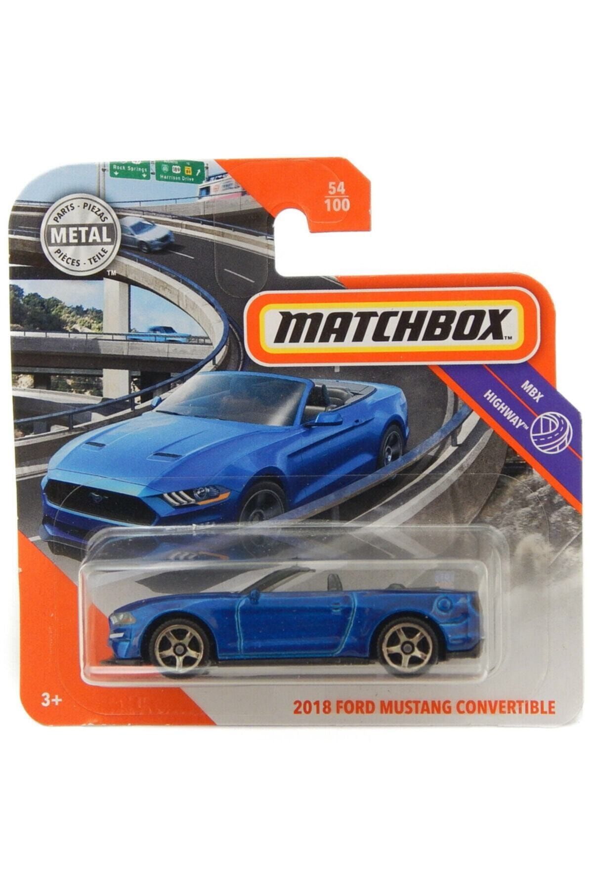 Matchbox Tekli Araba 2018 Ford Mustang Convertible C0859 - Gkm43