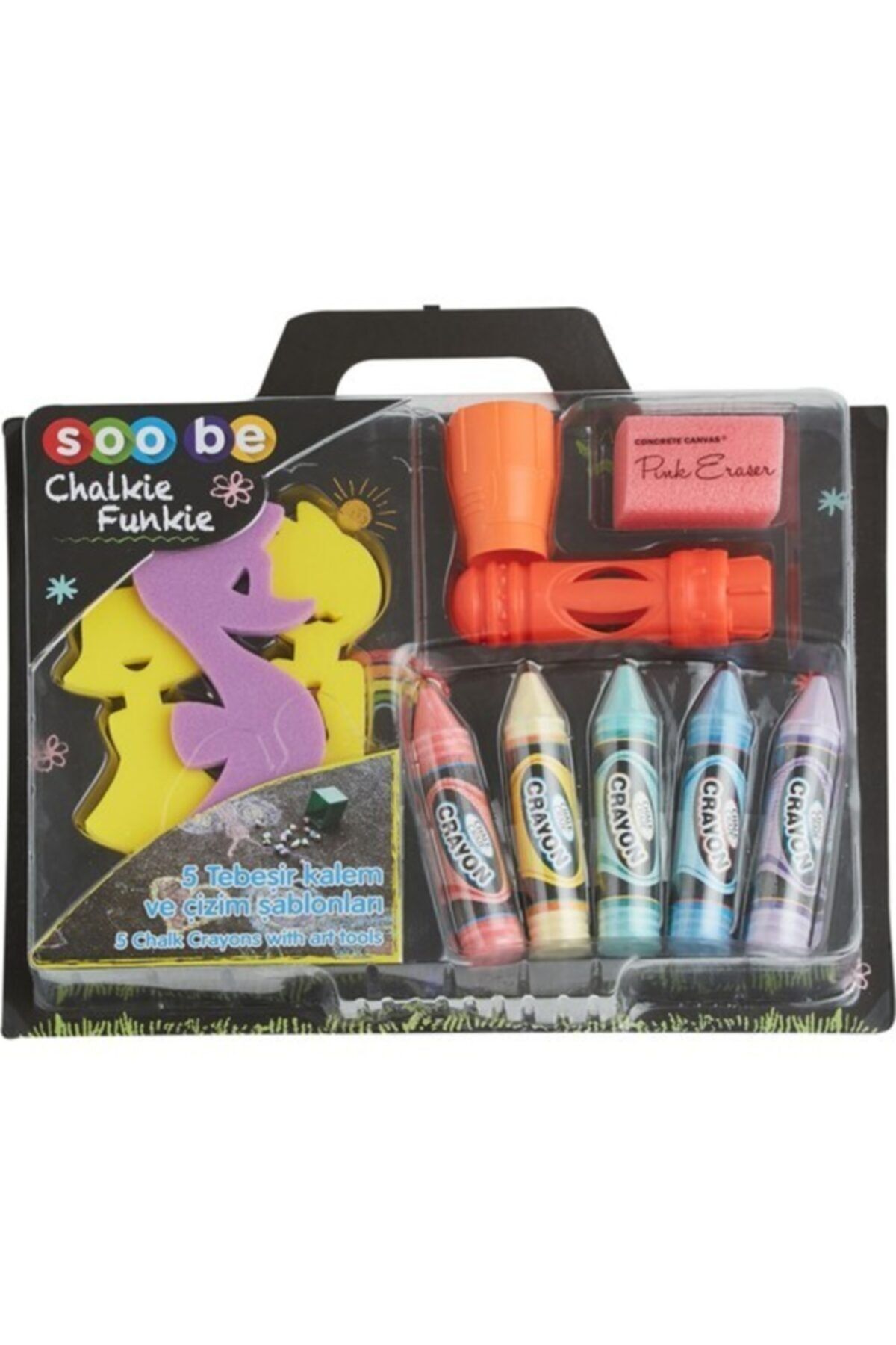 Soobe Tebeşir Kalem Ve Çizim Şablonları Seti