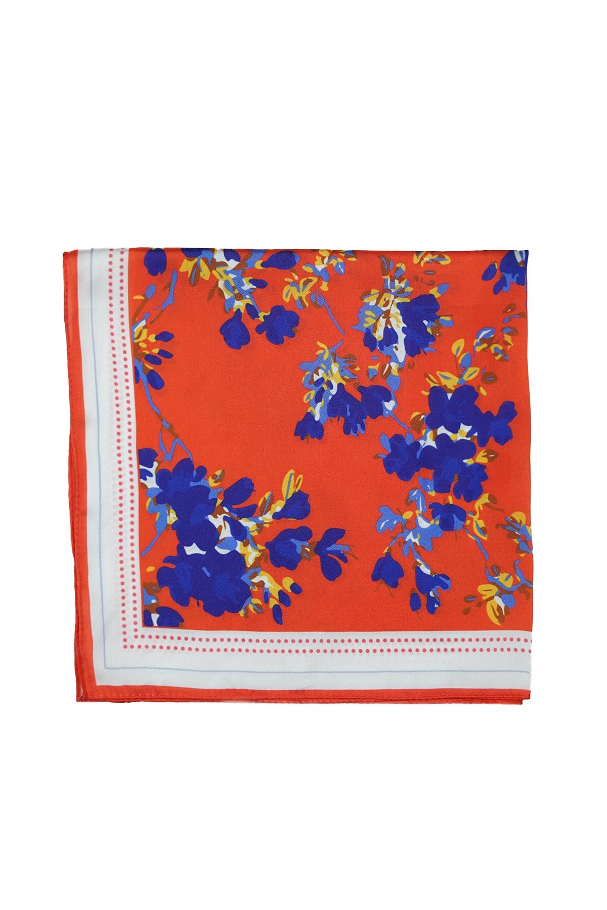 Knidos Butik Mibi Design Saku Japon Çiçeği Fular / Bandana