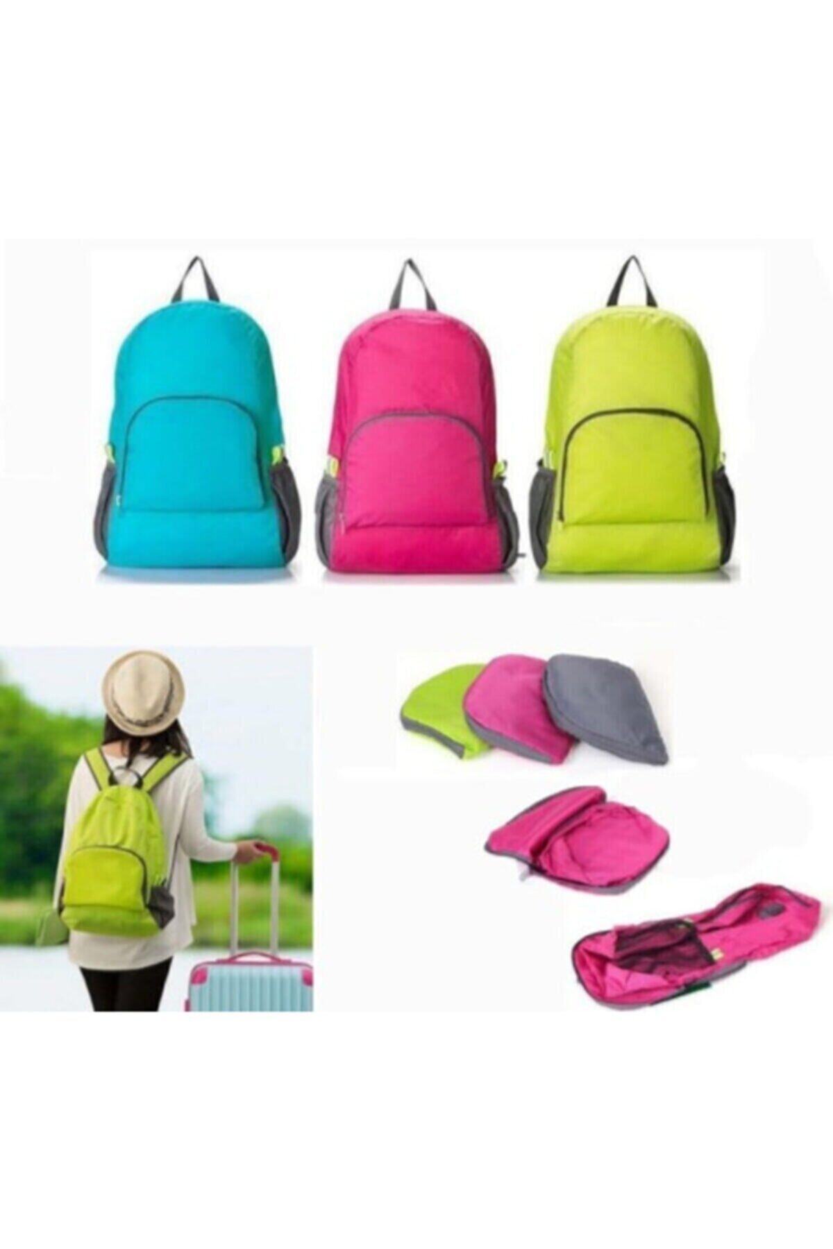 Holly Home & Accesories Hafif Katlanabilir Su Geçirmez Seyahat Kamp Sırt Çantası