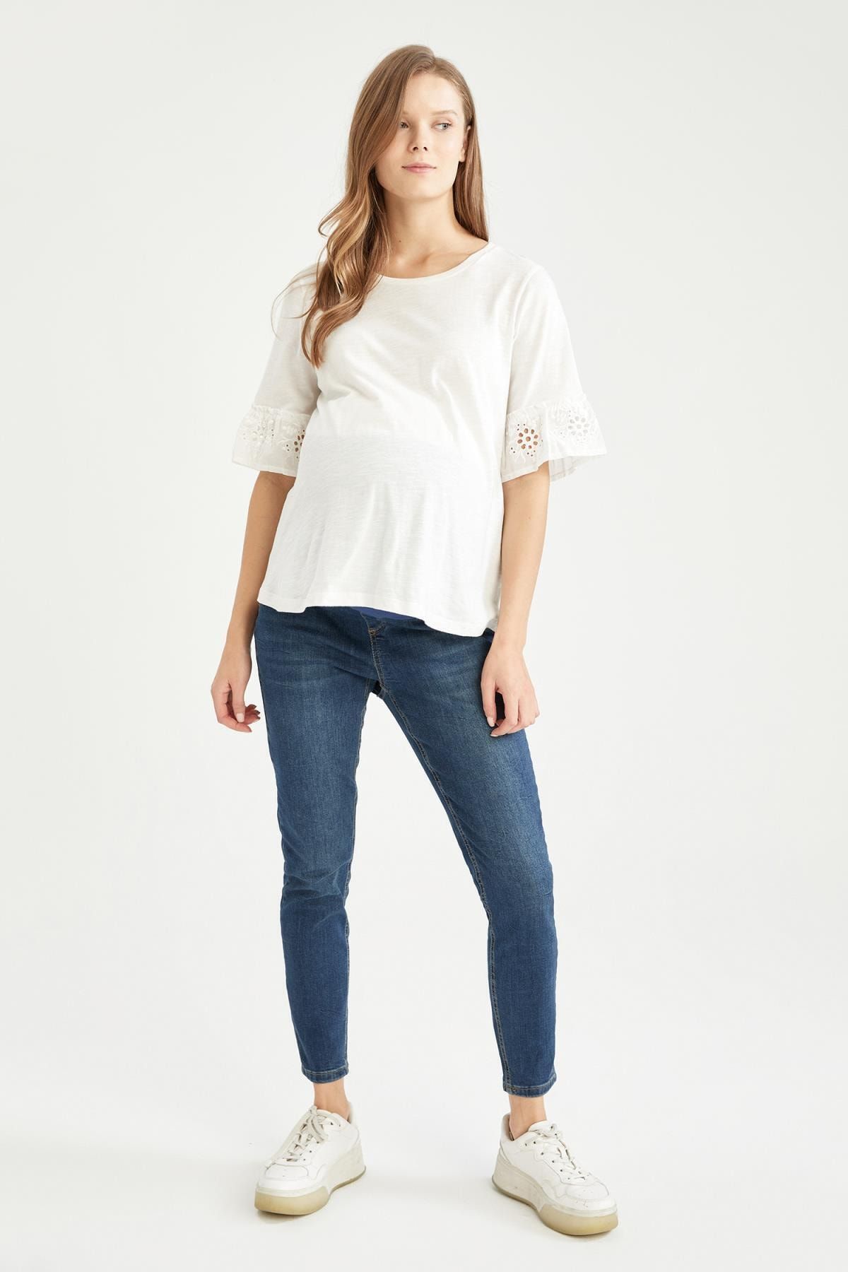DeFacto Skinny Fit Yüksek Bel Hamile Jean Pantolon