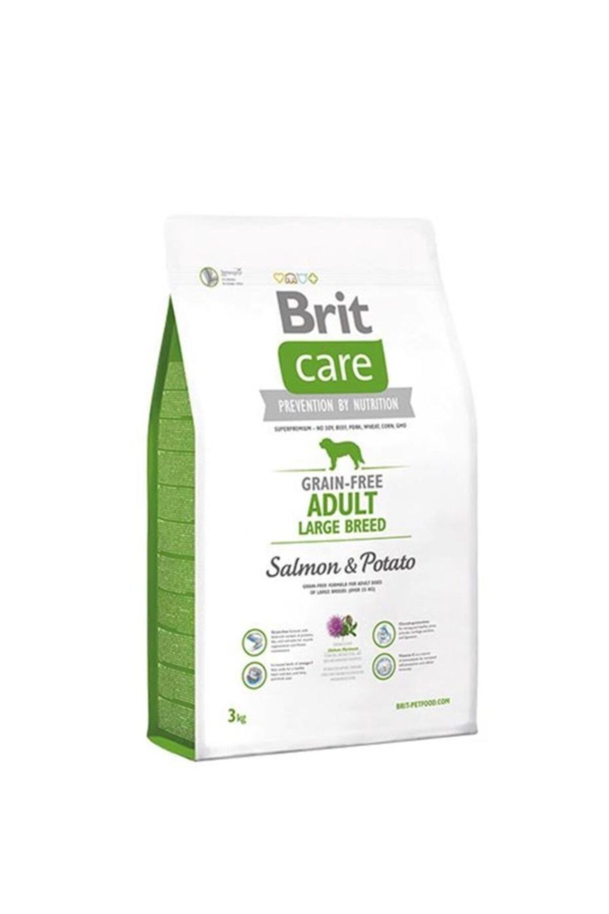 Brit Care Adult Large Breed Somonlu Ve Patatesli Tahılsız Büyük Irk Yetişkin Köpek Maması 3 Kg
