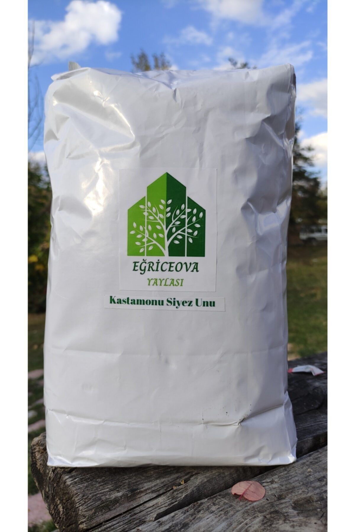 Eğriceova Yaylası Kastamonu Taş Değirmen Tam Buğday Siyez Unu 5 Kg