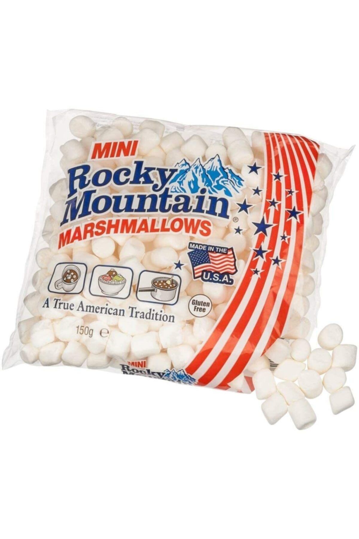 Rocky Mountain Marshmallows Mini American 150 Gr