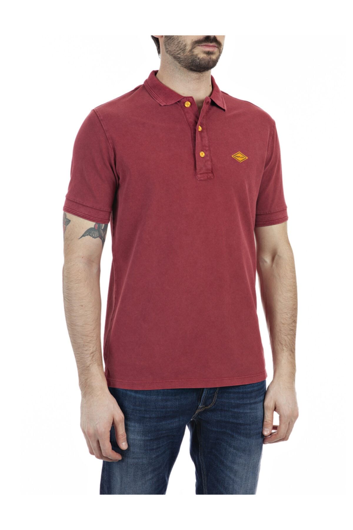 Replay Polo Garment Dyed Cotton Pıquet