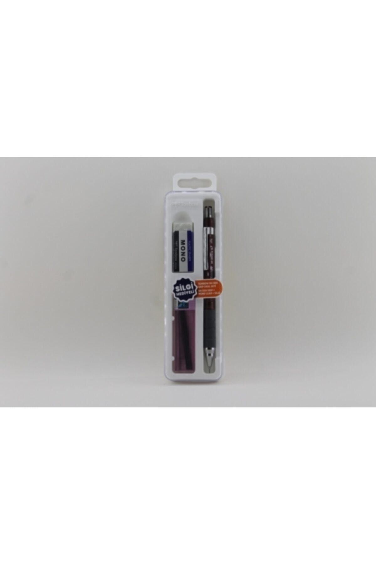 Tombow Sh-300 Grip 0,7mm P.kutulu Set Bordo Mavi Ve Beyaz Kalem Renk Seçenekli