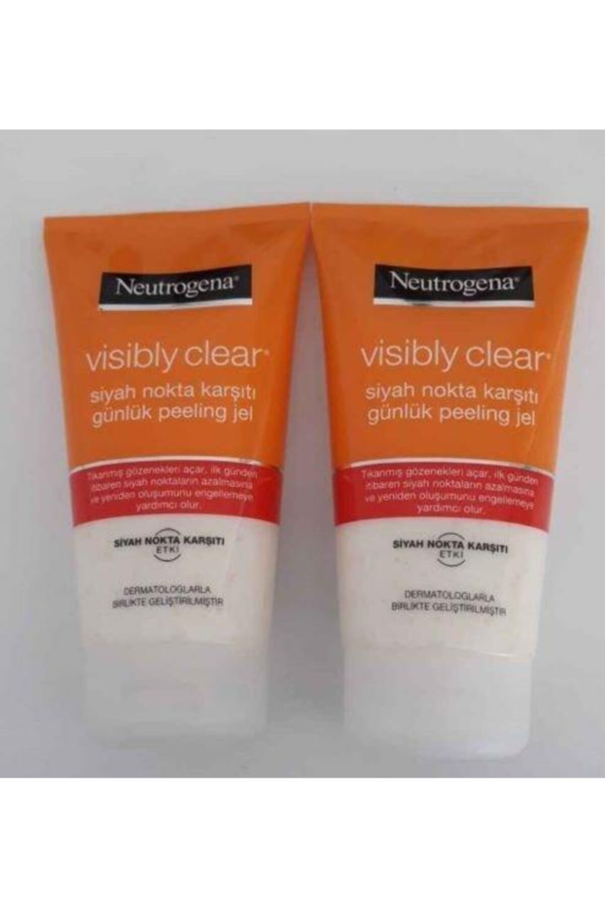 Neutrogena Visibly Clear Siyah Nokta Karşıtı Günlük Peeling Jel 150 Ml 2 Li Pk