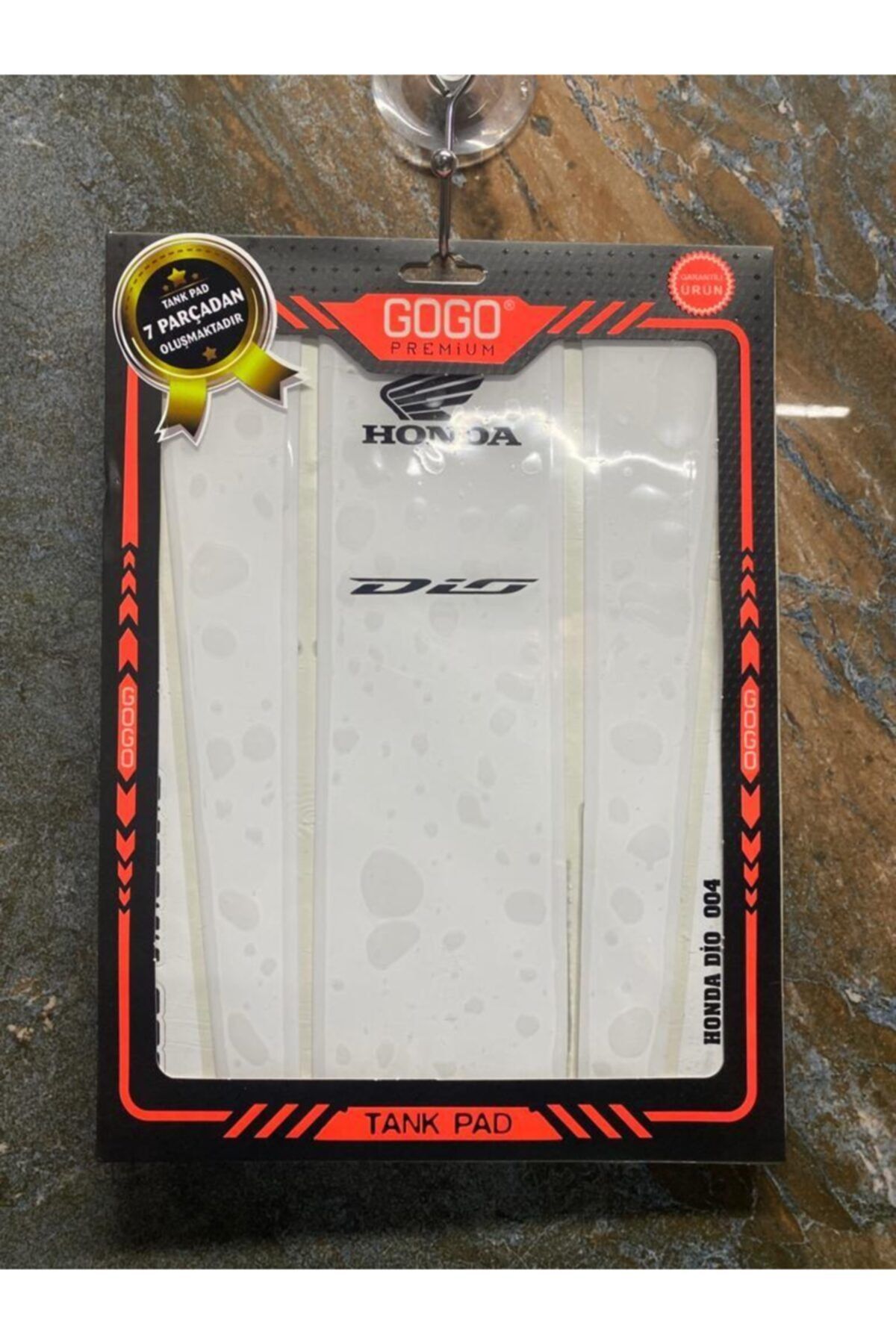 Gogo Honda Dio Uyumlu Tank Pad Beyaz