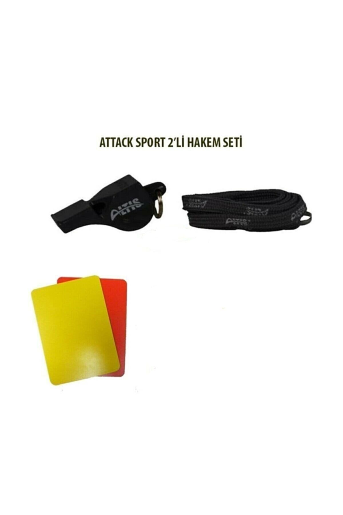 Attack Sport Hakem Seti 2, Maç Düdüğü Ve Hakem Kartı \