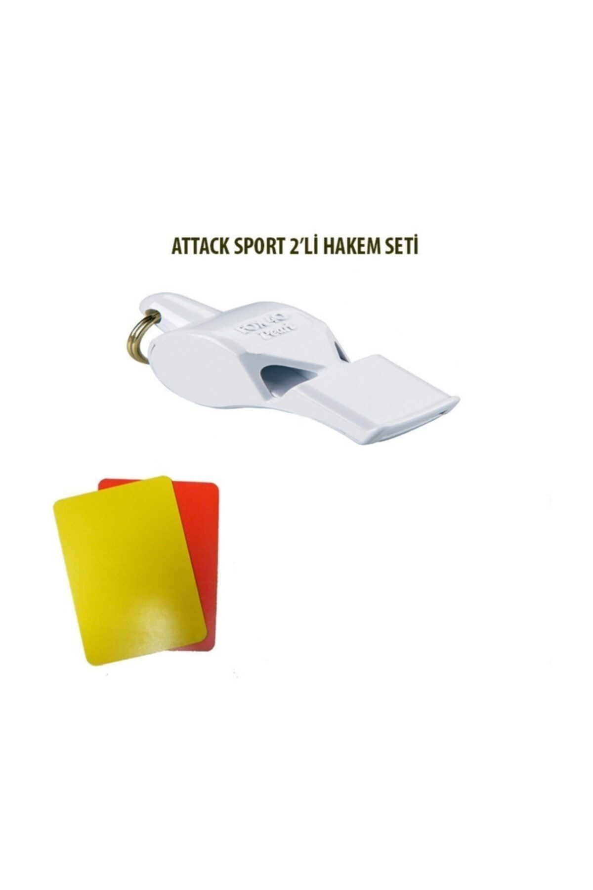 Attack Sport Hakem Seti, Fox 40 Maç Düdüğü Ve Hakem Kartı \