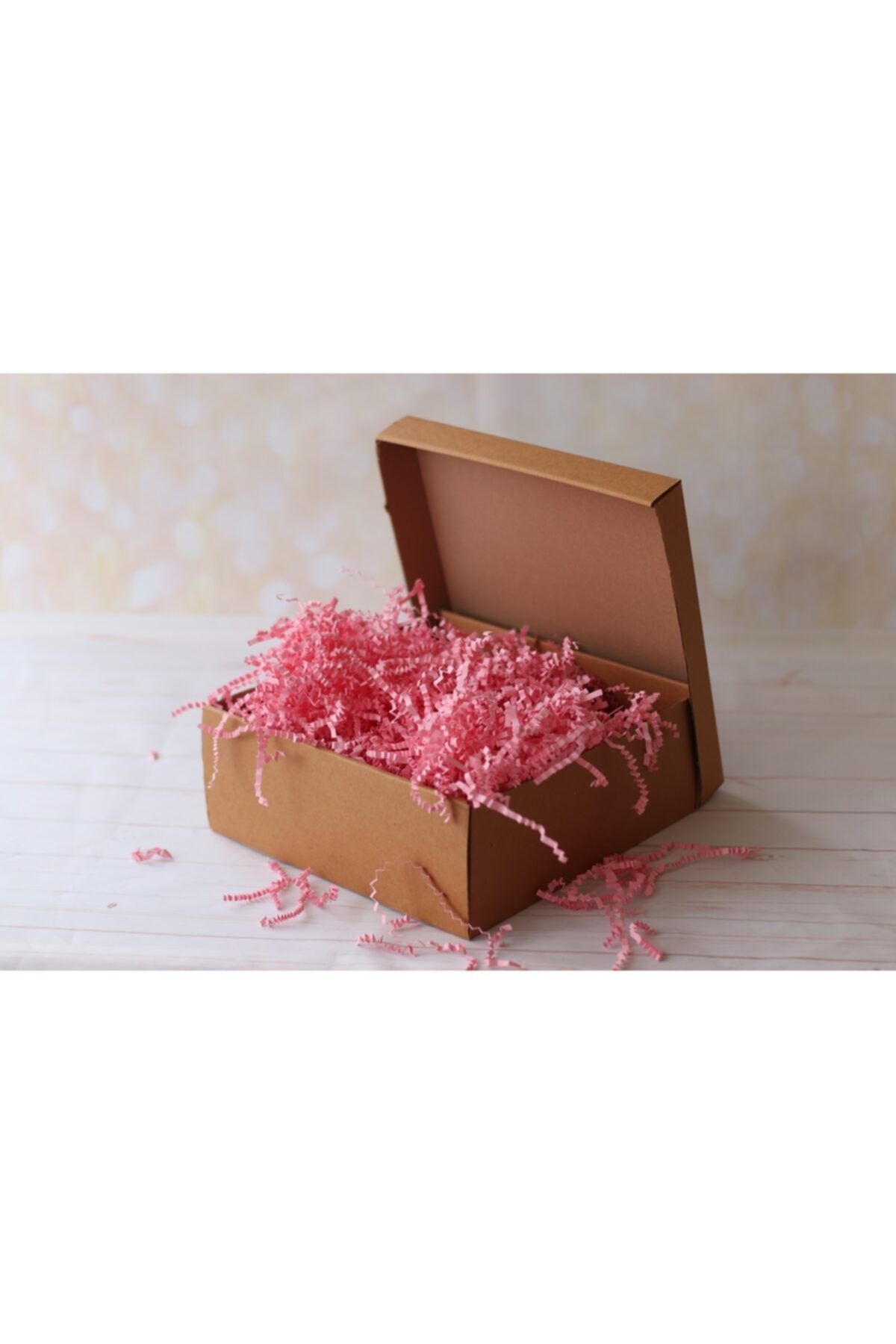 demontecraft Pembe Kırpık Zigzag Kağıt Kırpıntı Kağıt 100 Gr