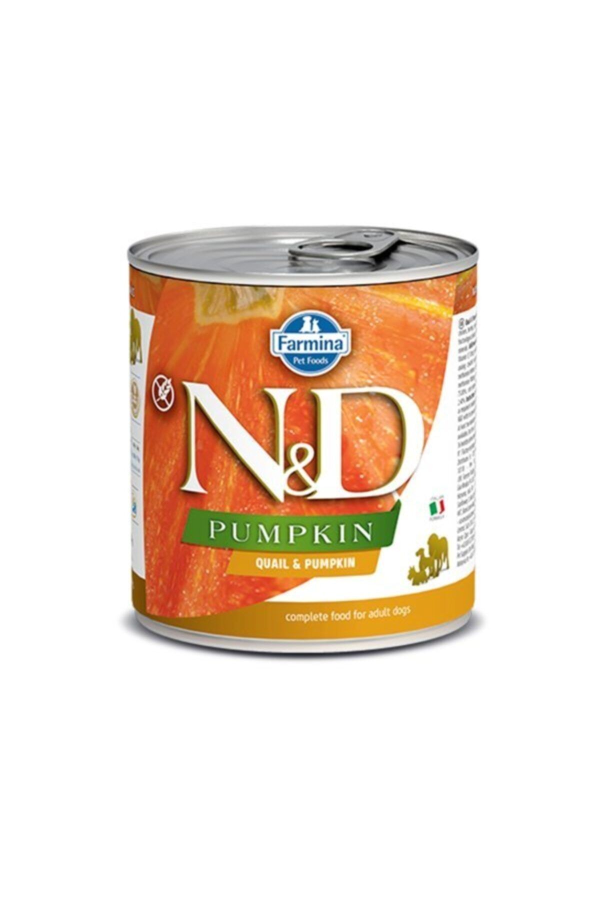 Pumpkin N&d Balkabaklı Ve Bıldırcınlı Yetişkin Köpek Konservesi 285 Gr
