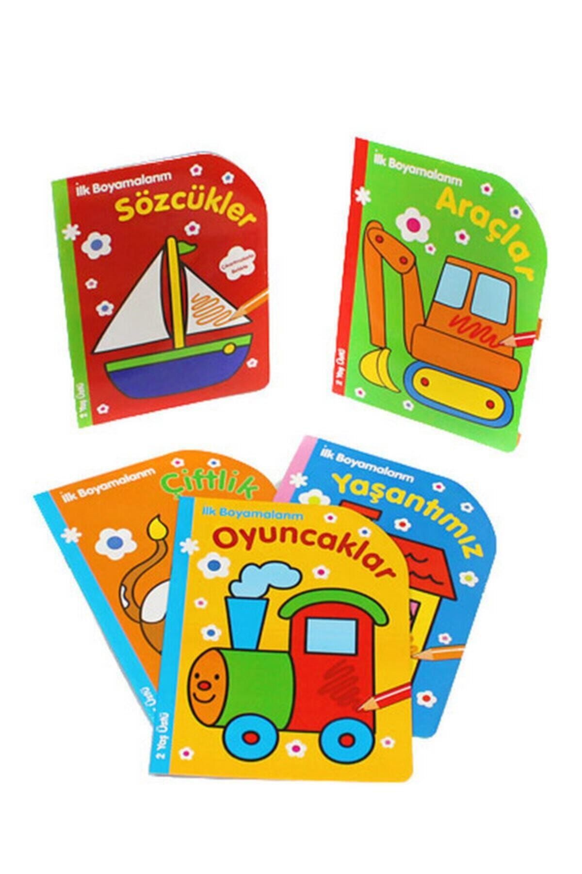 Parıltı Yayıncılık Ilk Boyamalarım Seti 5 Kitap -