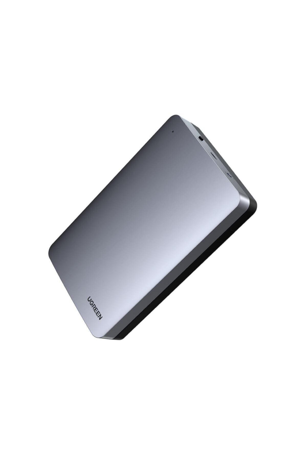 Ugreen Usb-c Alüminyum 3.5” / 2.5” Uasp Destekli Sata Ssd Hdd Taşınabilir Disk Kutusu