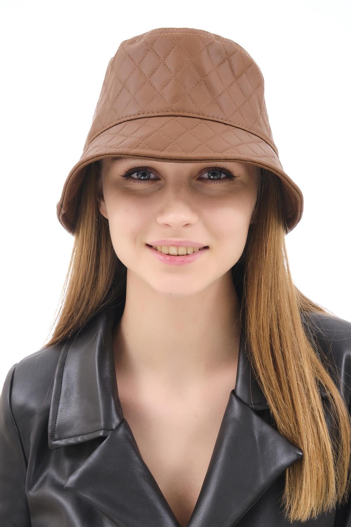 Elif İç Giyim Kadın Kapitone Desen Balıkçı Şapka