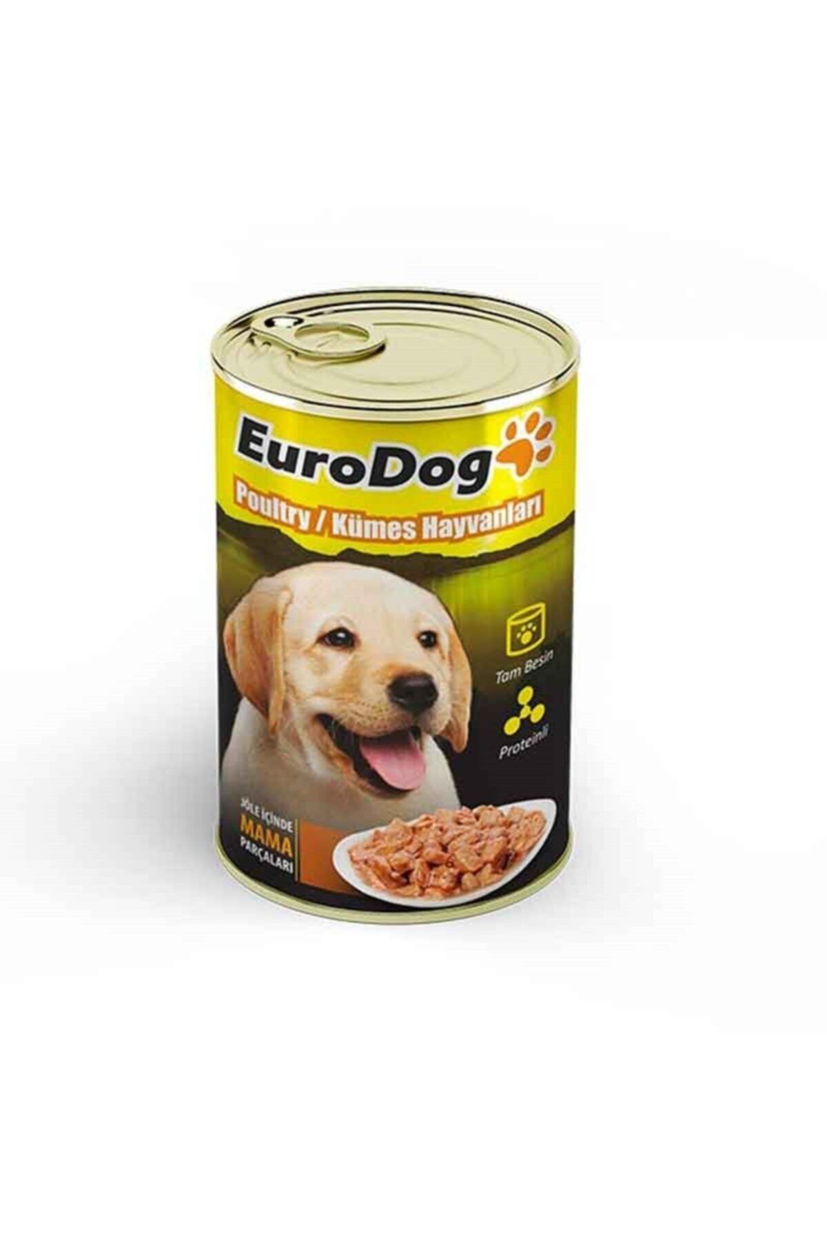 Eurodog Yavru Köpek Konservesi Tavuklu 415 Gr 24 Adet