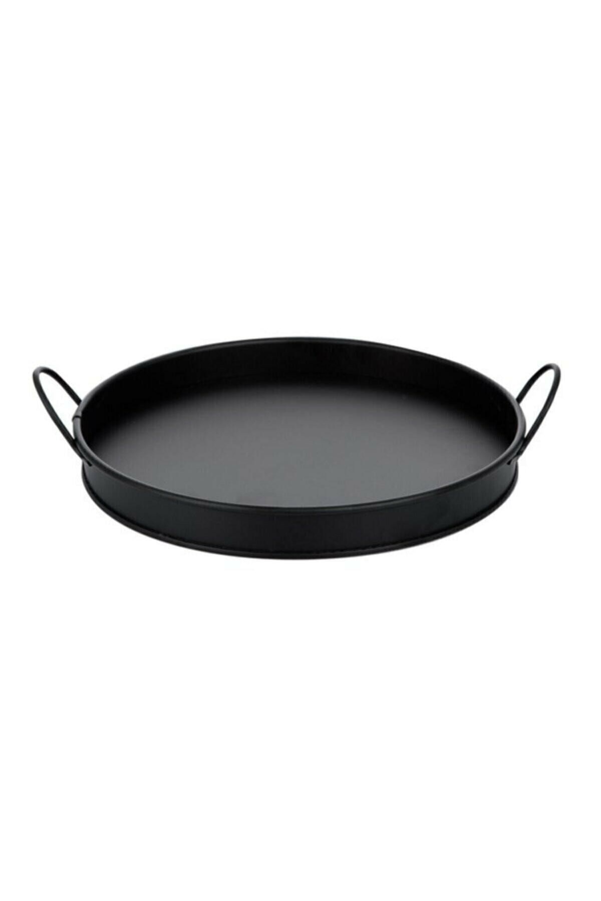 AKDAG HOME Metal Tepsi Siyah
