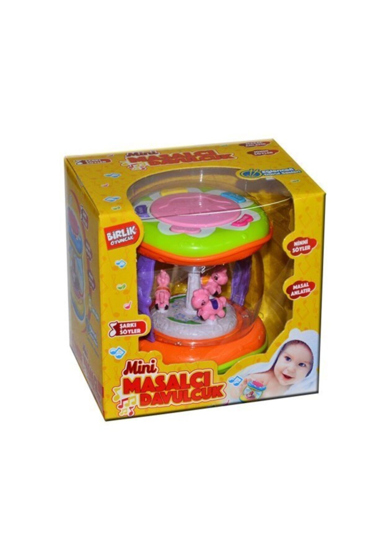 Birlik Işıklı Mini Kaya Davul Oyuncak