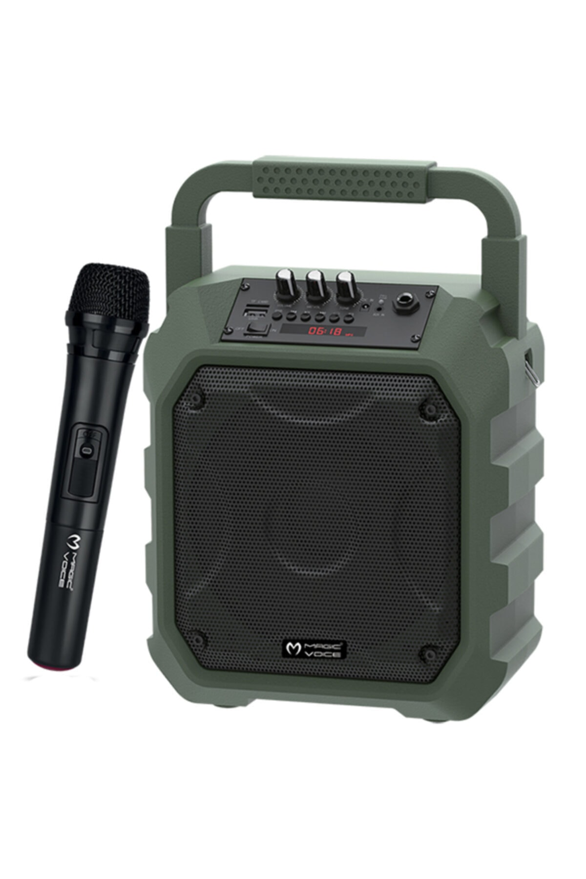 Powermaster Magıcvoıce Mv-10148ae Kablosuz El Mik-eko Yok Usb*sd*bt/taşınabilir Seyyar Anfi