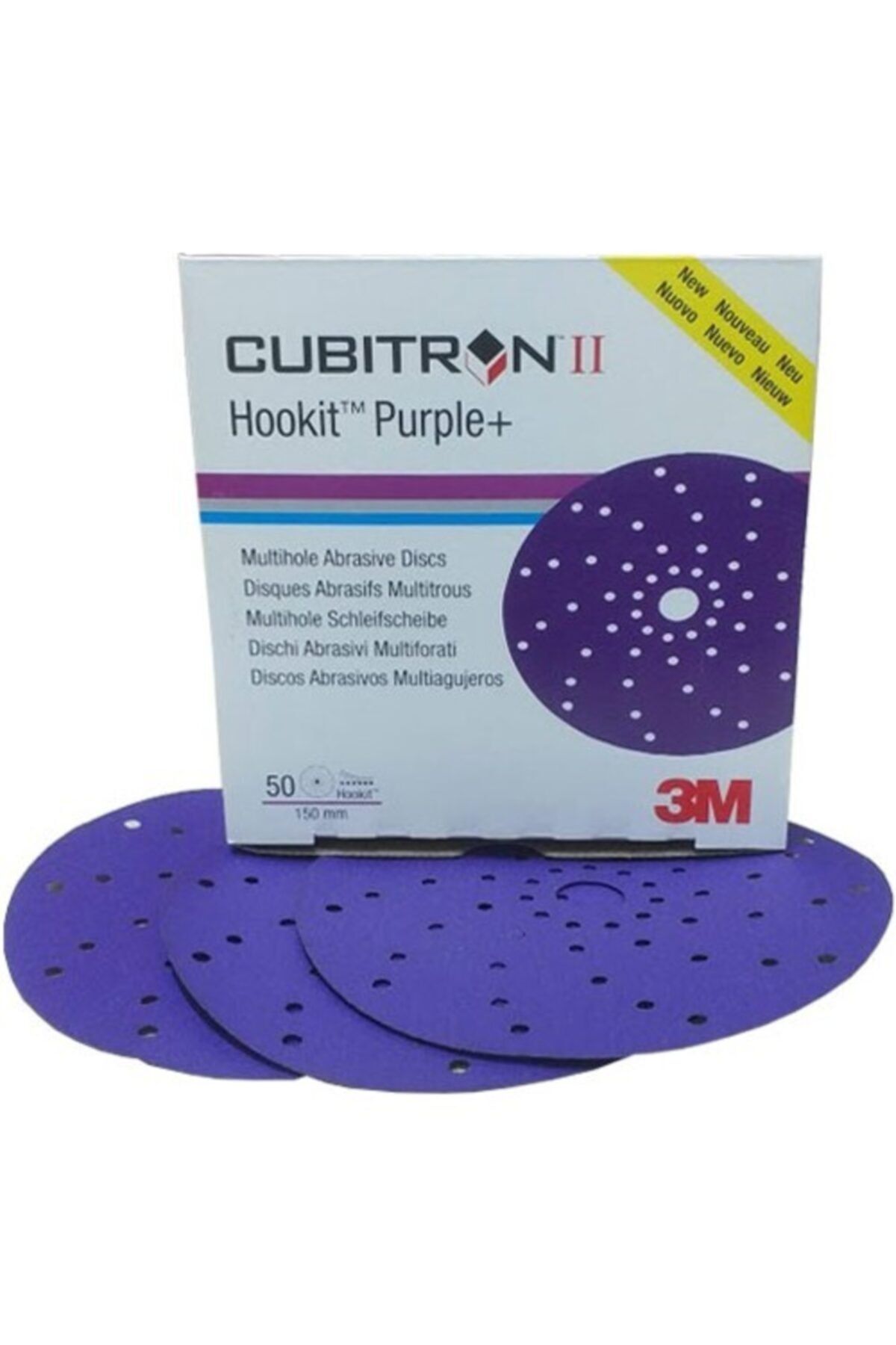 3M 51428 Cubitron™ Iı P400 Disk Zımpara 150 mm (50 Adet)