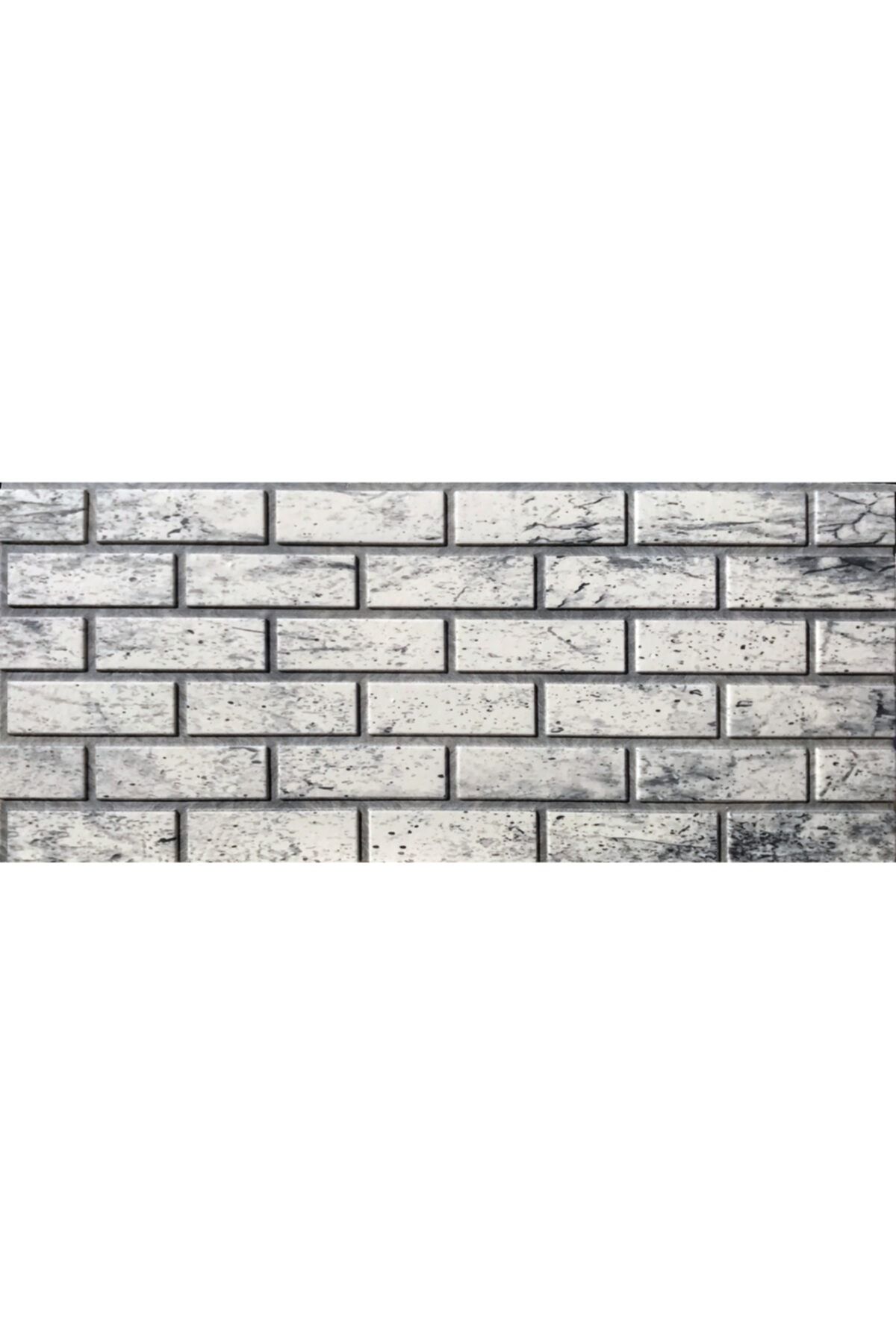 THERMOSİDİNG Düz Tuğla Uv Baskılı Strafor Köpük Duvar Kaplama Paneli 10 Adet (50X100X3CM)(DT003)