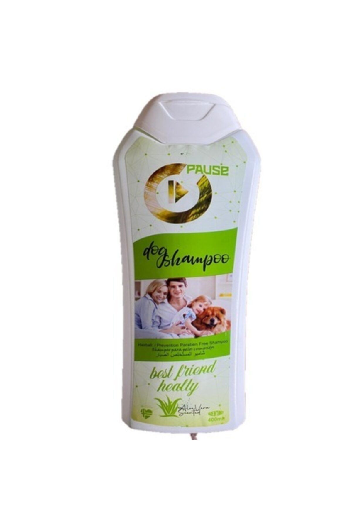 Pause Dog Shampoo Aloevera Scented 400ml