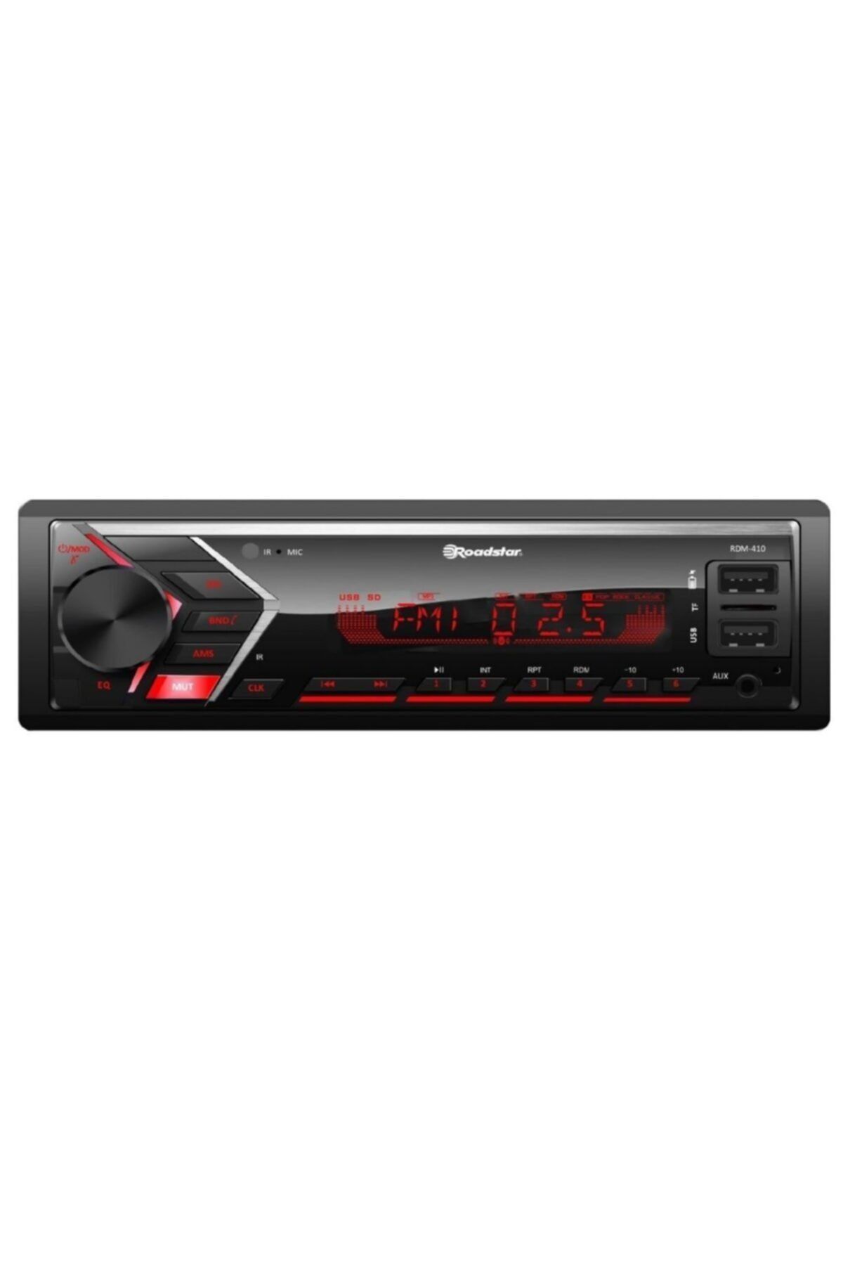 Roadstar Rdm-410 Bt Bluetoothlu Çift Usbli Oto Teyp Yüksek Kalite