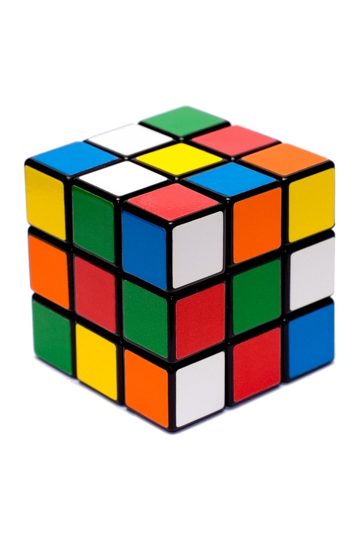 AyasEğiticiOyuncak Zeka Küpü 3x3 Magic Cube Rubik Küp Sabır Küpü Zekanı Göster