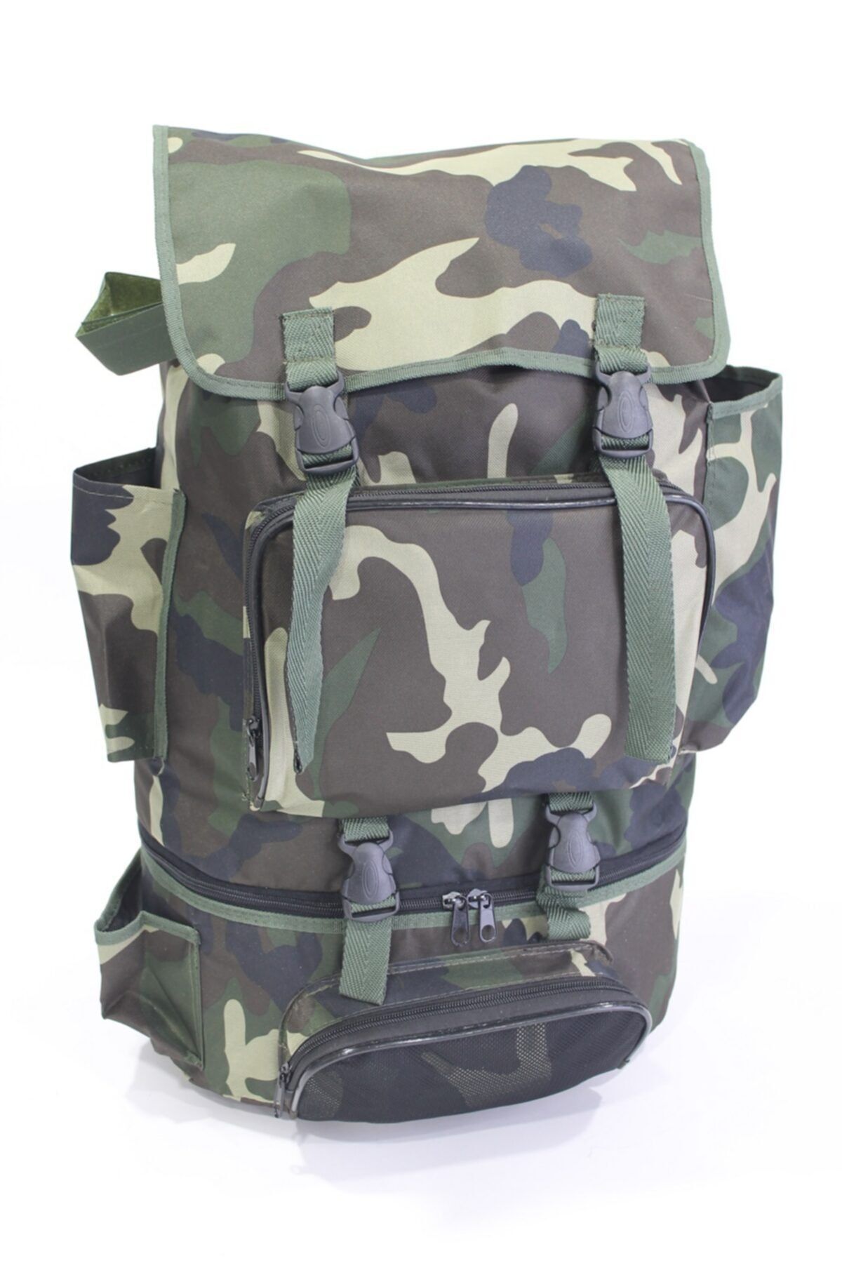 Hard Case Balıkçı Ve Kamp Çantası Koyu Kamuflaj