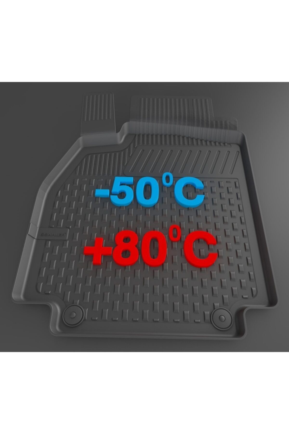 Sahler 4.5D Siyah Fiat Fiorino 2007-2018 Paspas