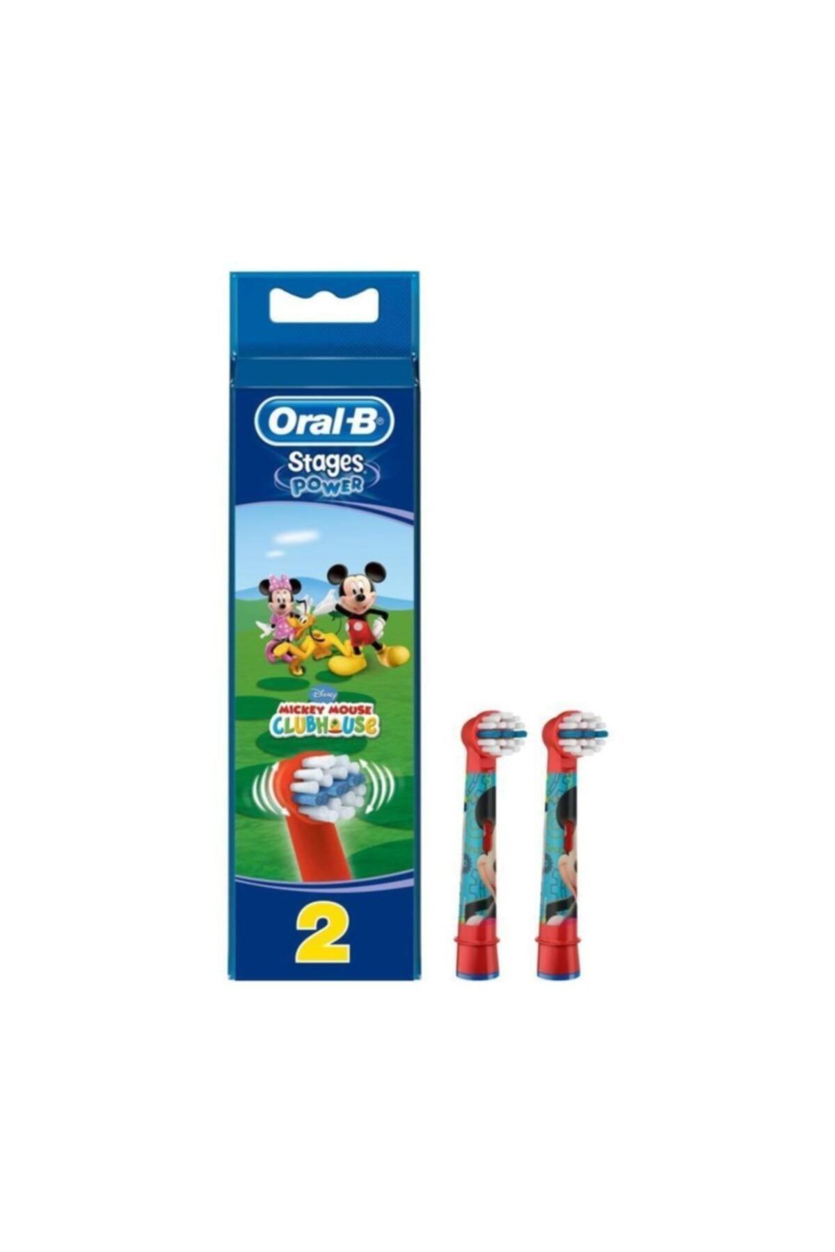 OralB Braun Çocuk Yedek Diş Fırçası 2'li Paket