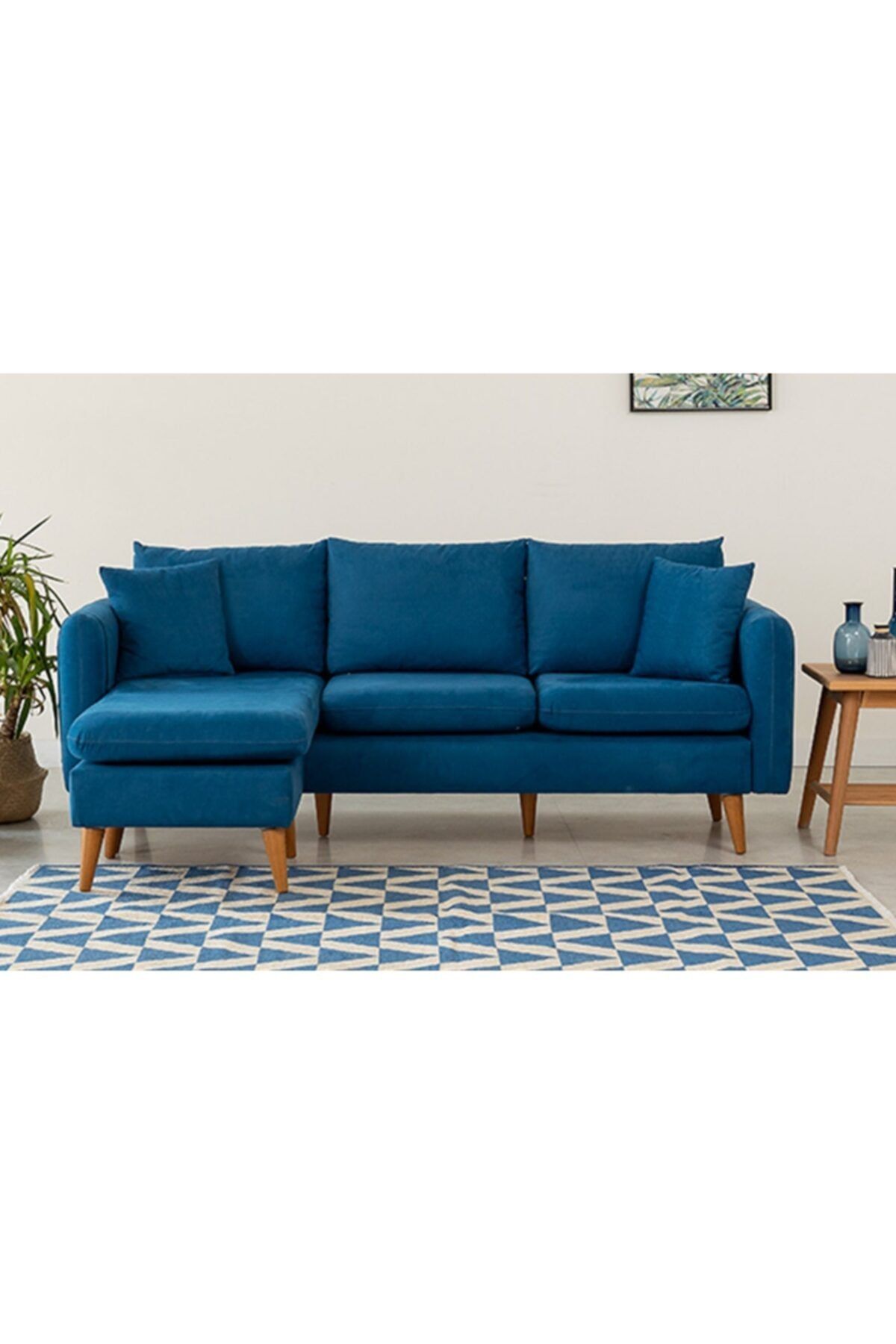 Doressa Hera Blue Köşe Koltuk Takımı