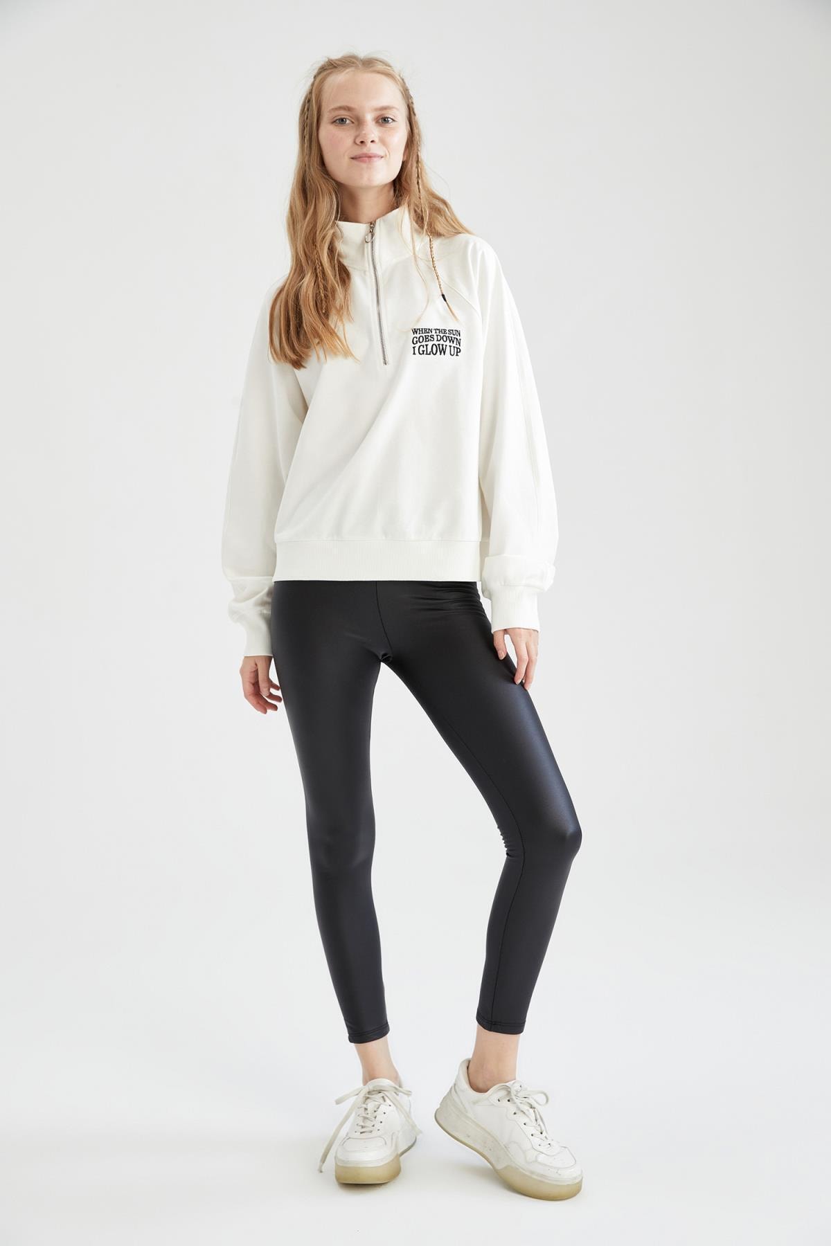 DeFacto Suni Deri Tayt