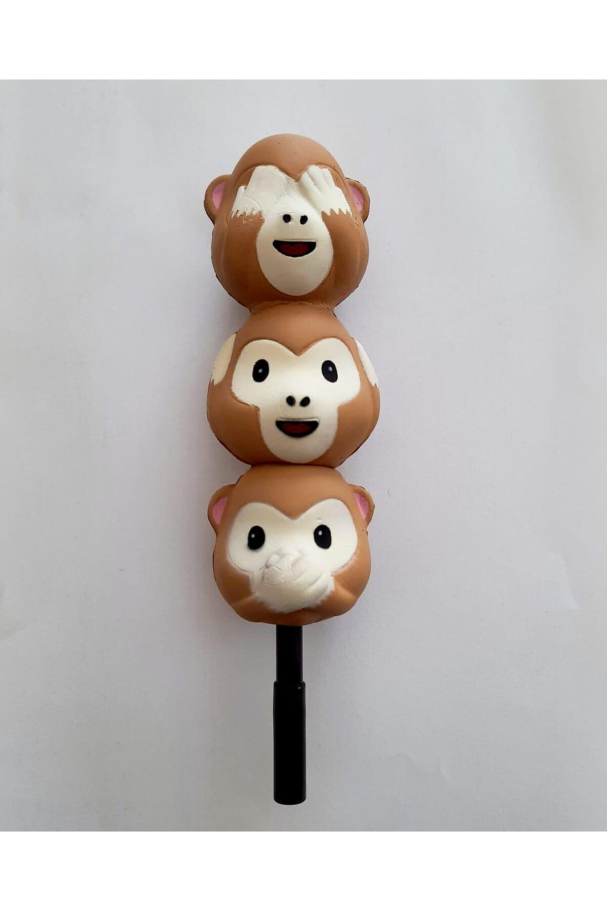 MorArt Üç Maymun Sukuşi Kalem Özellikli Squishy 3 Maymun