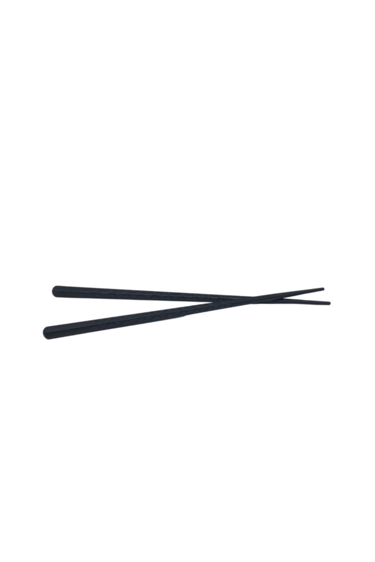 Benefisha N-0010 Çok Kullanımlık Chopstick Siyah Melamin 24 Cm 10 Çift