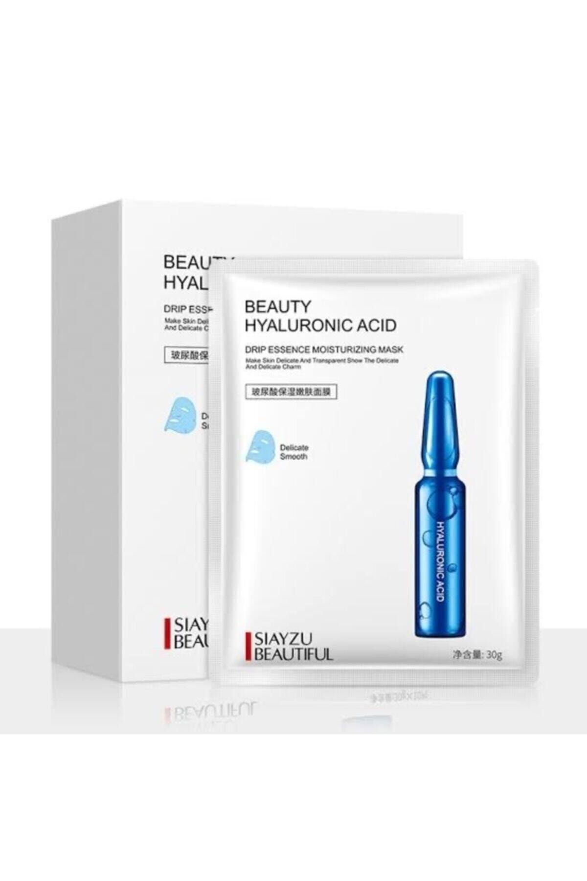 SIAYZU ® Hyalüronik Asit Nemlendirici Gençleştirici Botoks Maske 10lu Paket
